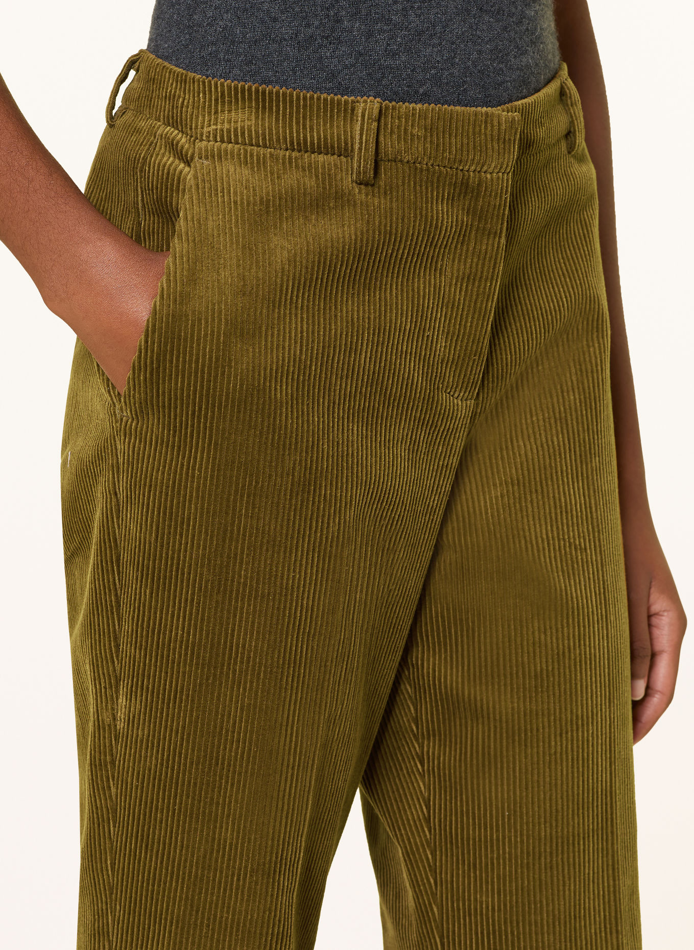 RHÚNE Cordhose REY: BRAUN