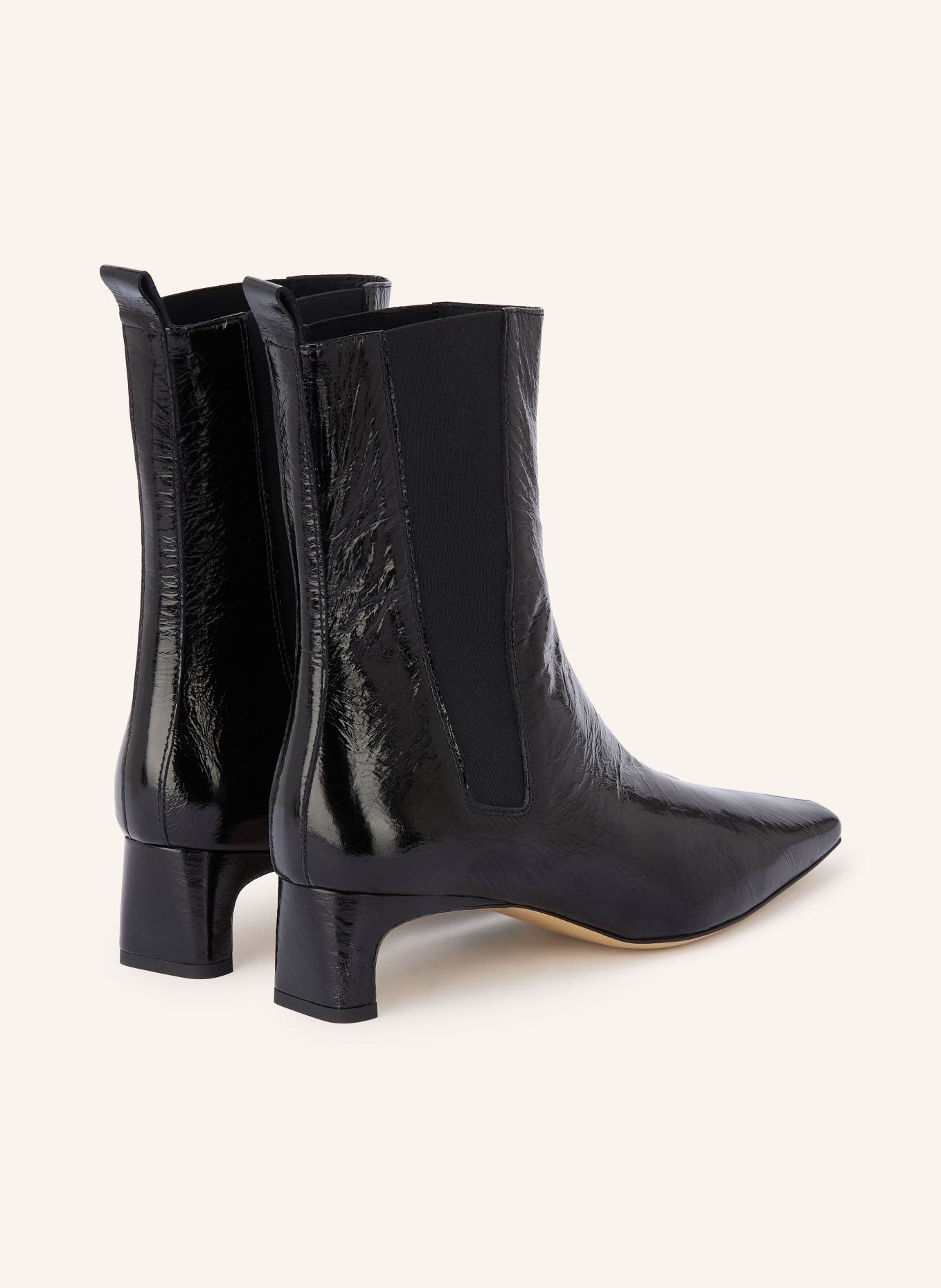 POEVE Bottines Chelsea SONIA: NOIR