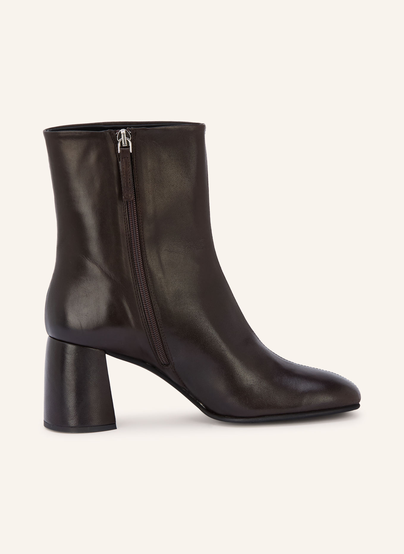 POEVE Bottines THEA: MARRON FONCÉ