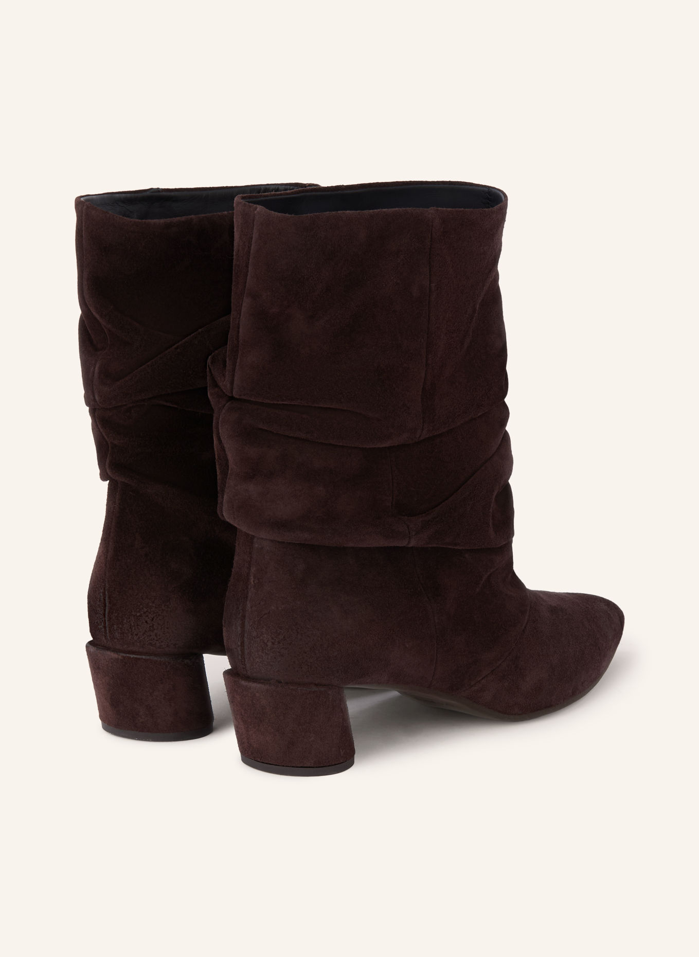 POEVE Bottines CHASE: MARRON FONCÉ