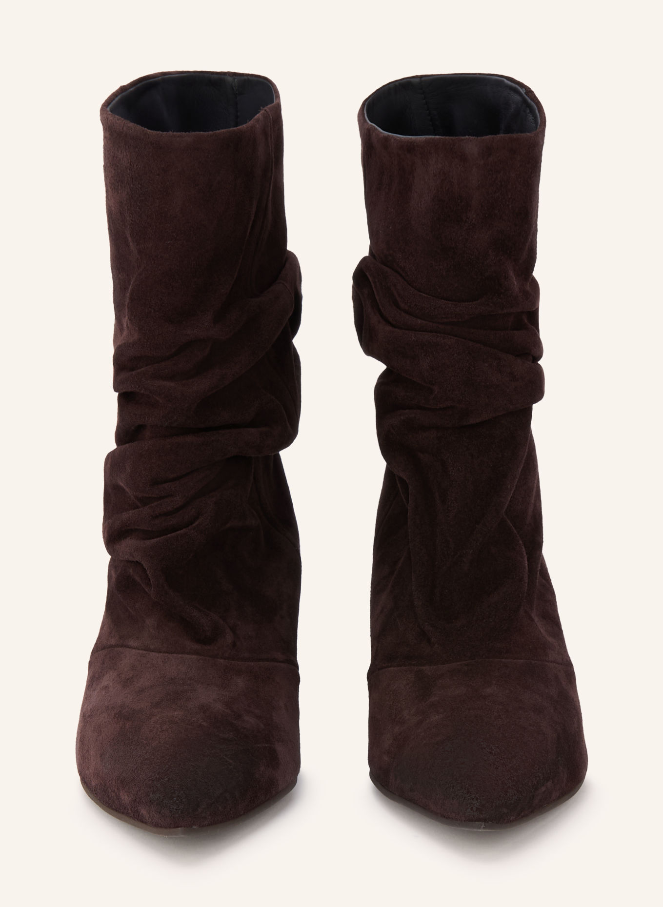 POEVE Bottines CHASE: MARRON FONCÉ