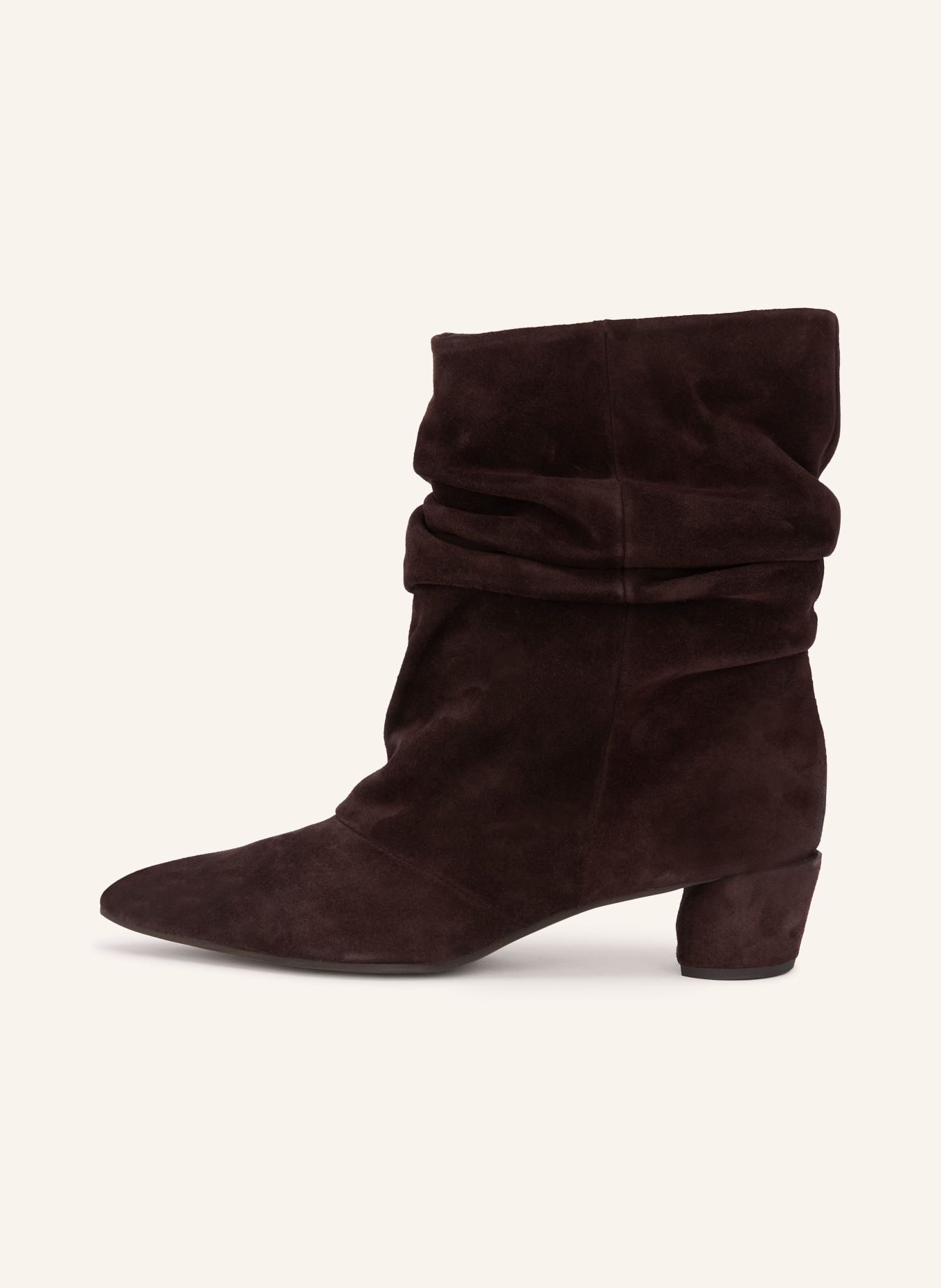 POEVE Bottines CHASE: MARRON FONCÉ