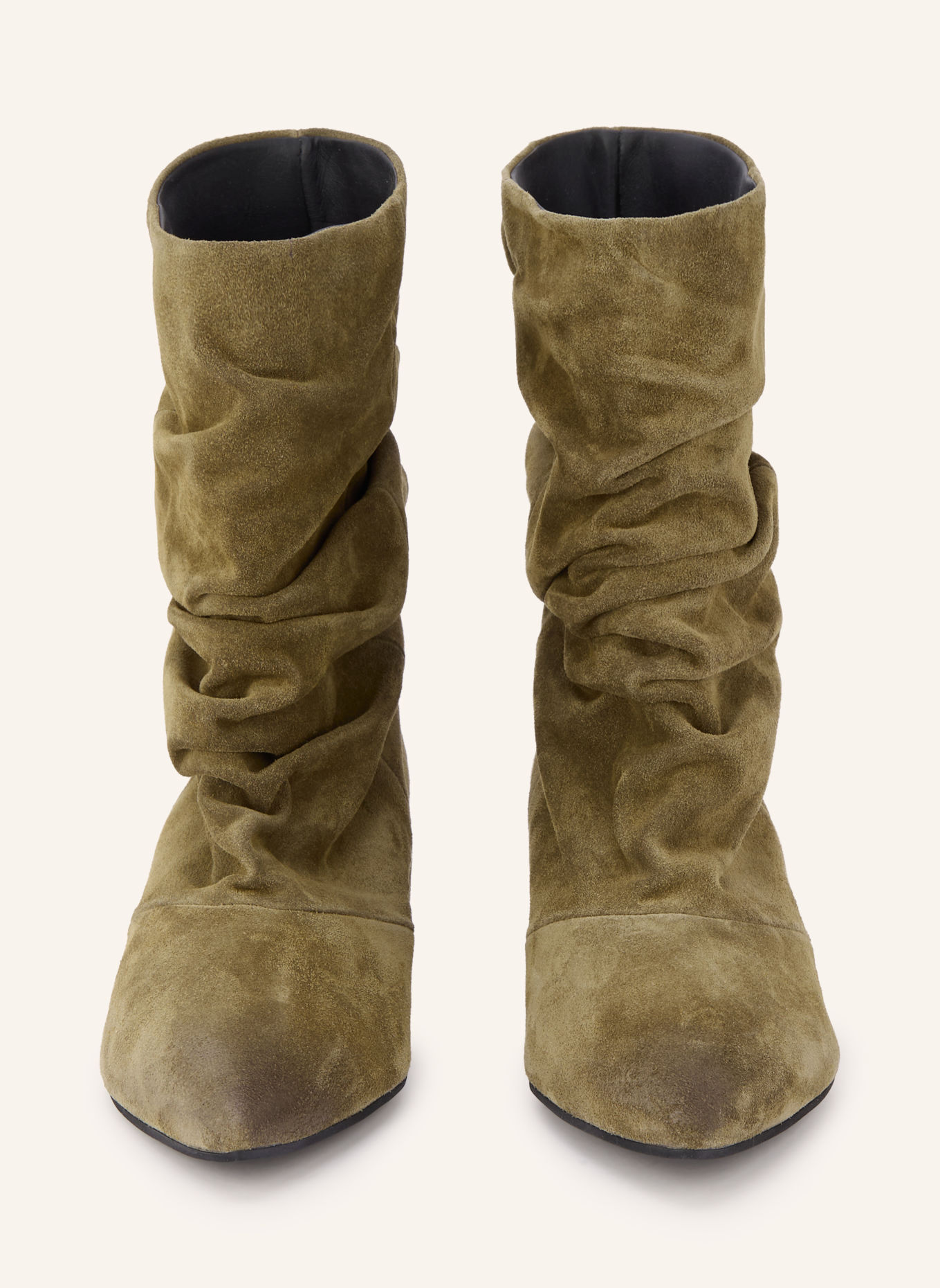POEVE Bottines CHASE: OLIVE