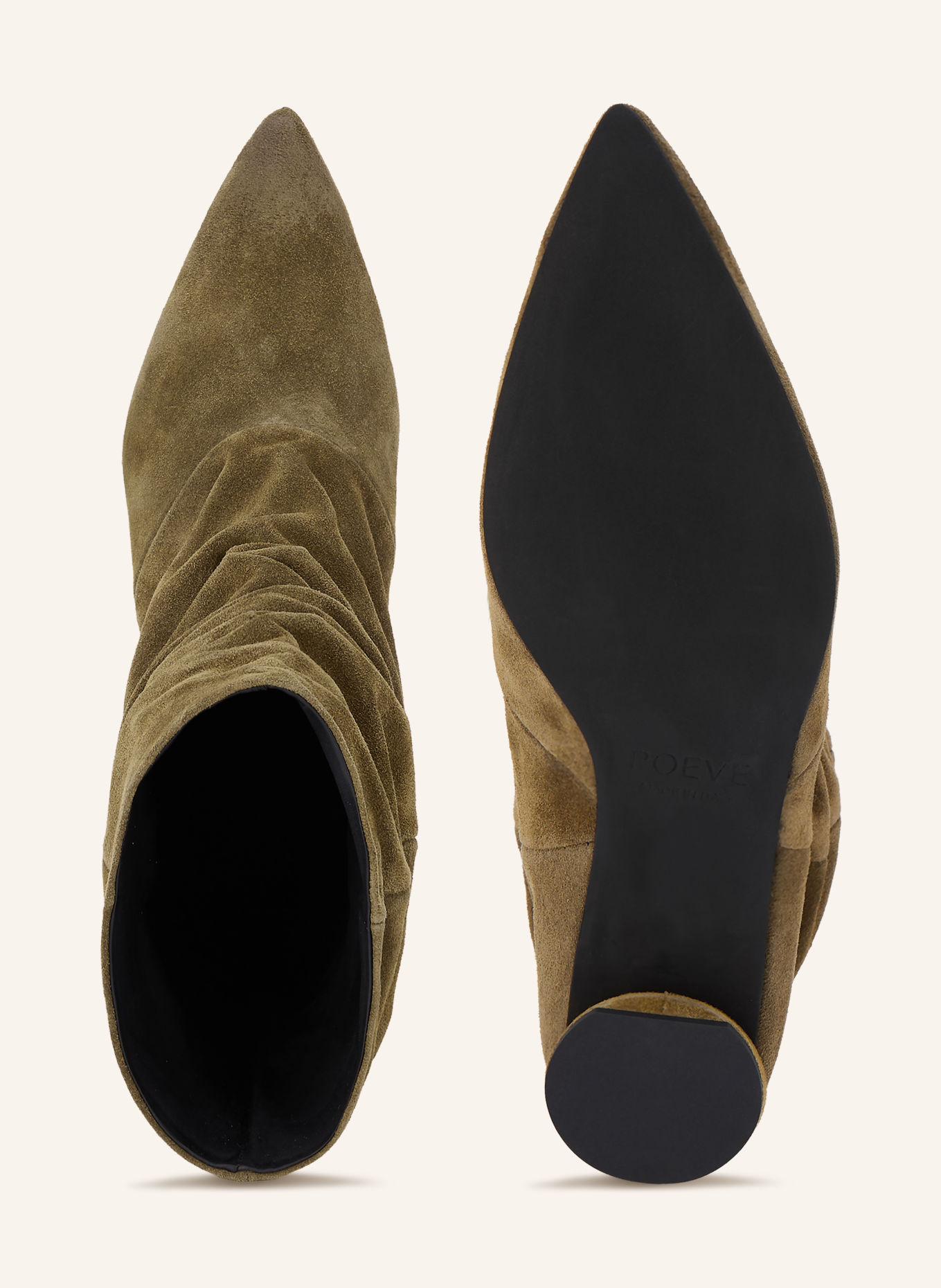 POEVE Bottines CHASE: OLIVE