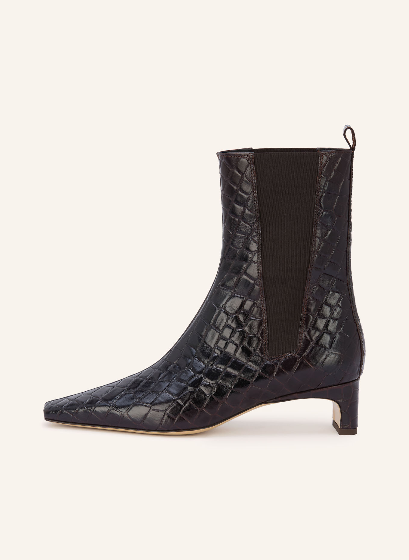 POEVE Bottines Chelsea SONIA: MARRON FONCÉ