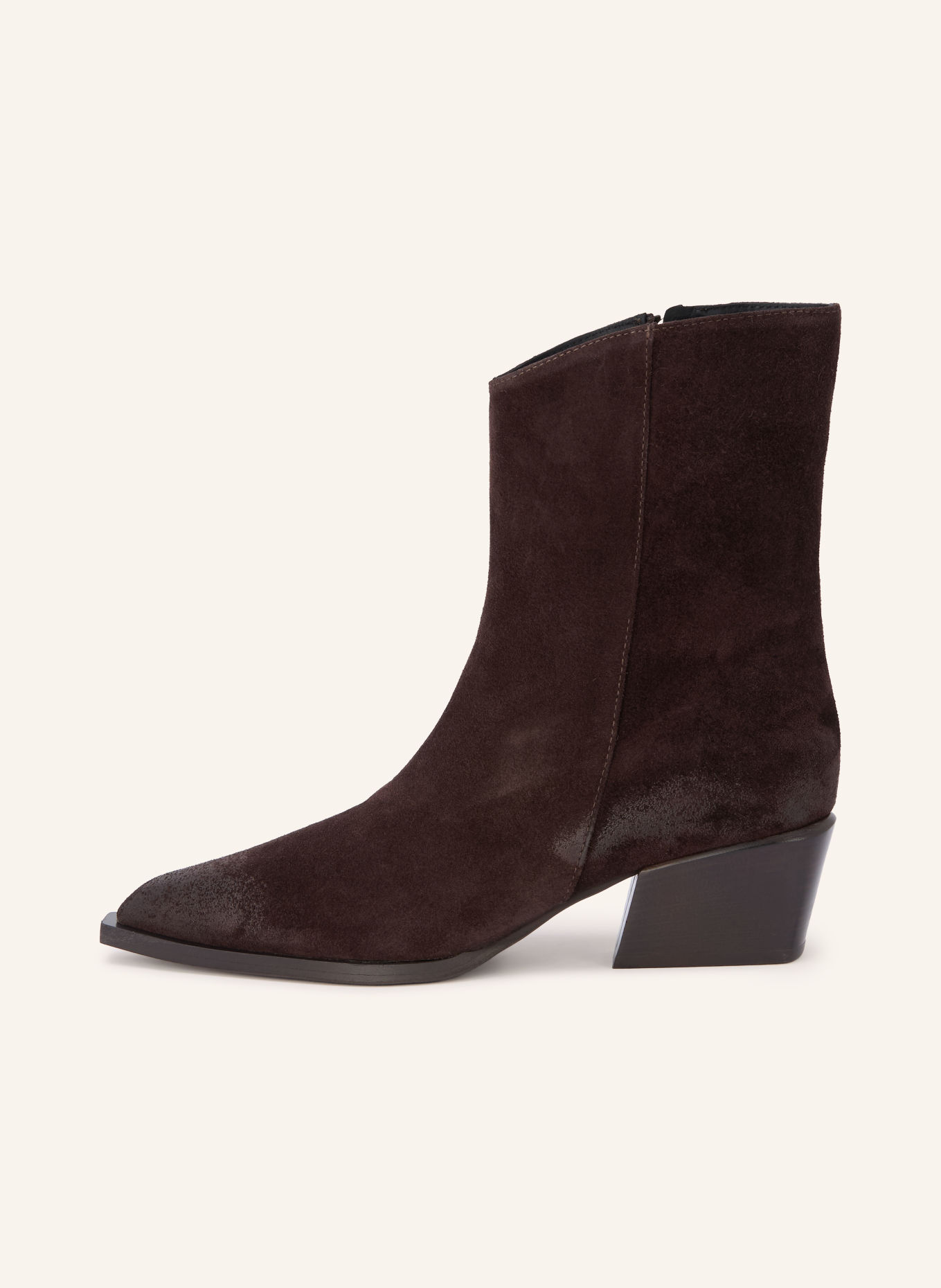 POEVE Bottines VAILE: MARRON FONCÉ