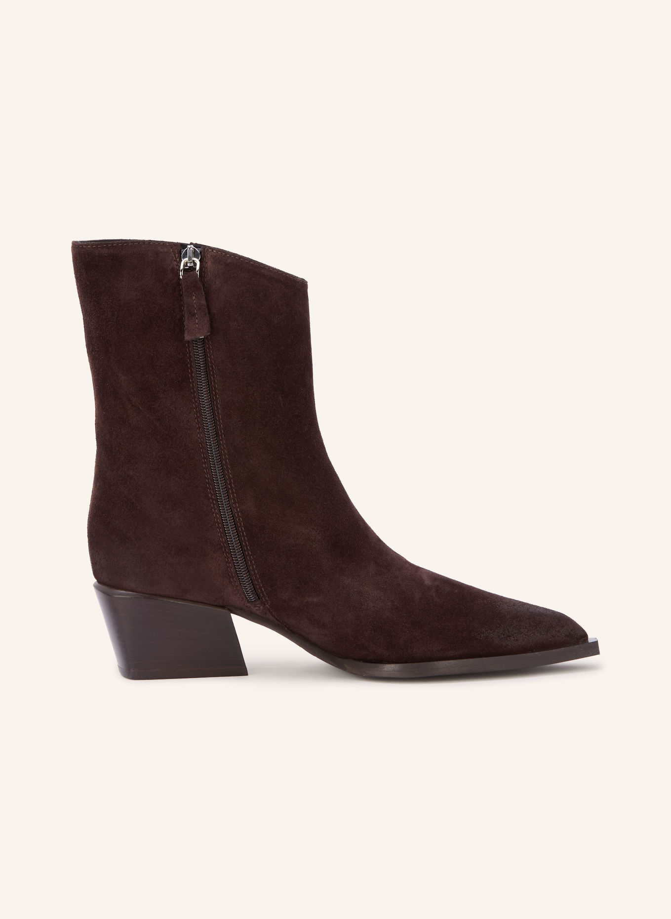 POEVE Bottines VAILE: MARRON FONCÉ