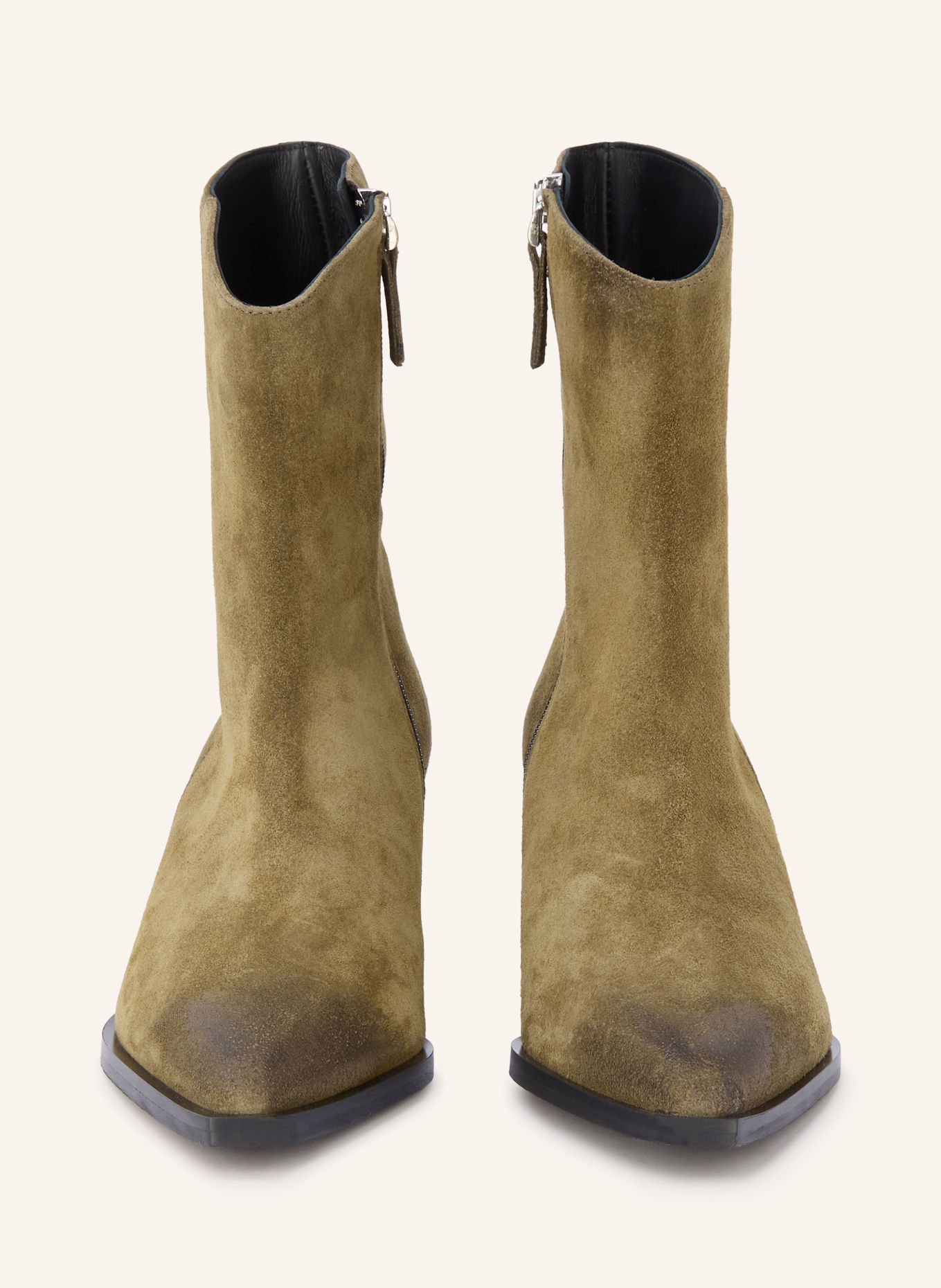 POEVE Bottines VAILE: OLIVE