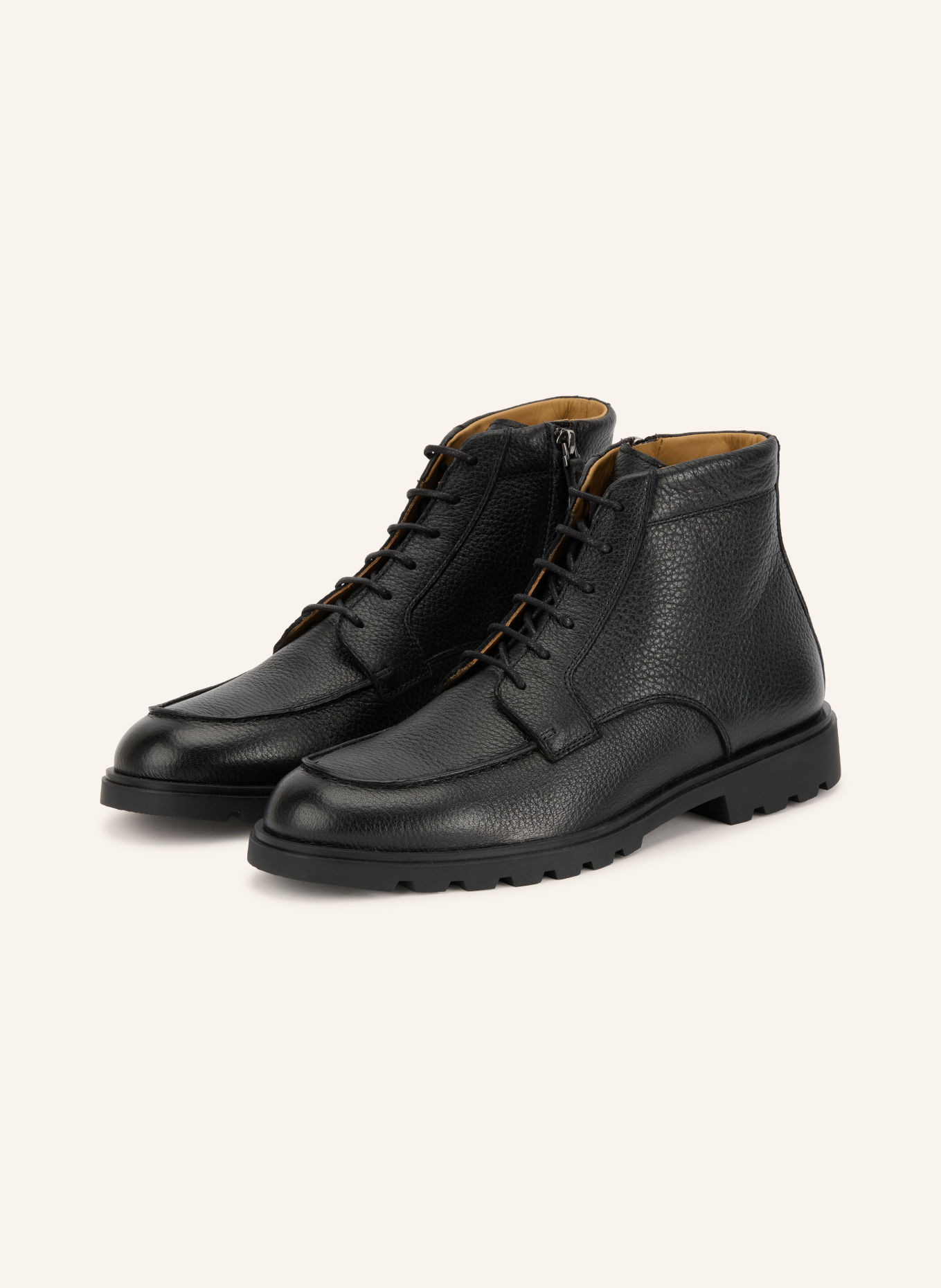 HENDERSON Schnürboots LENON: SCHWARZ