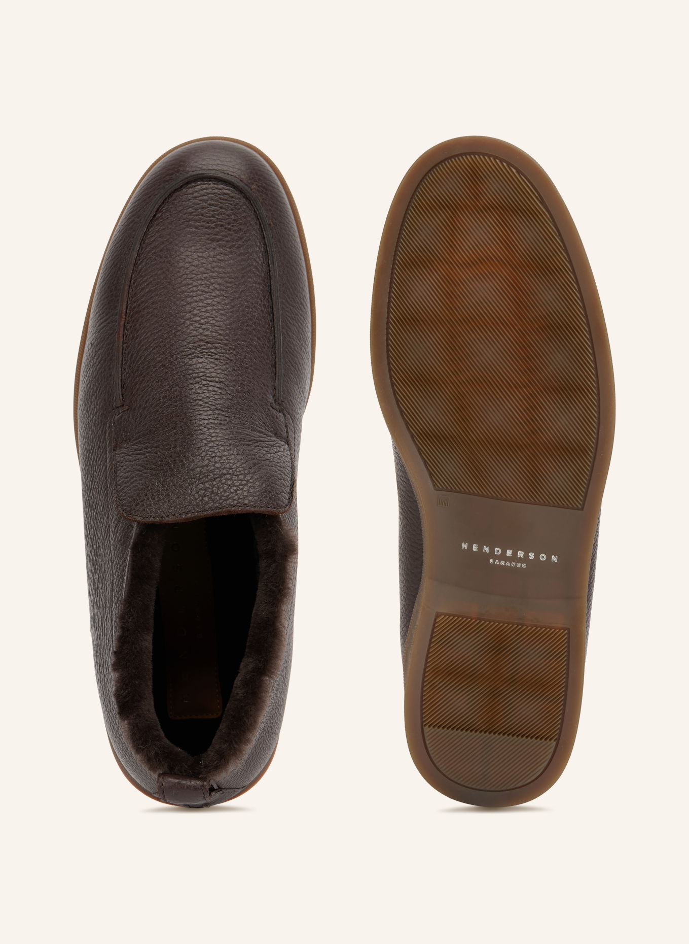 HENDERSON FELIX Slip-ons: DARK BROWN