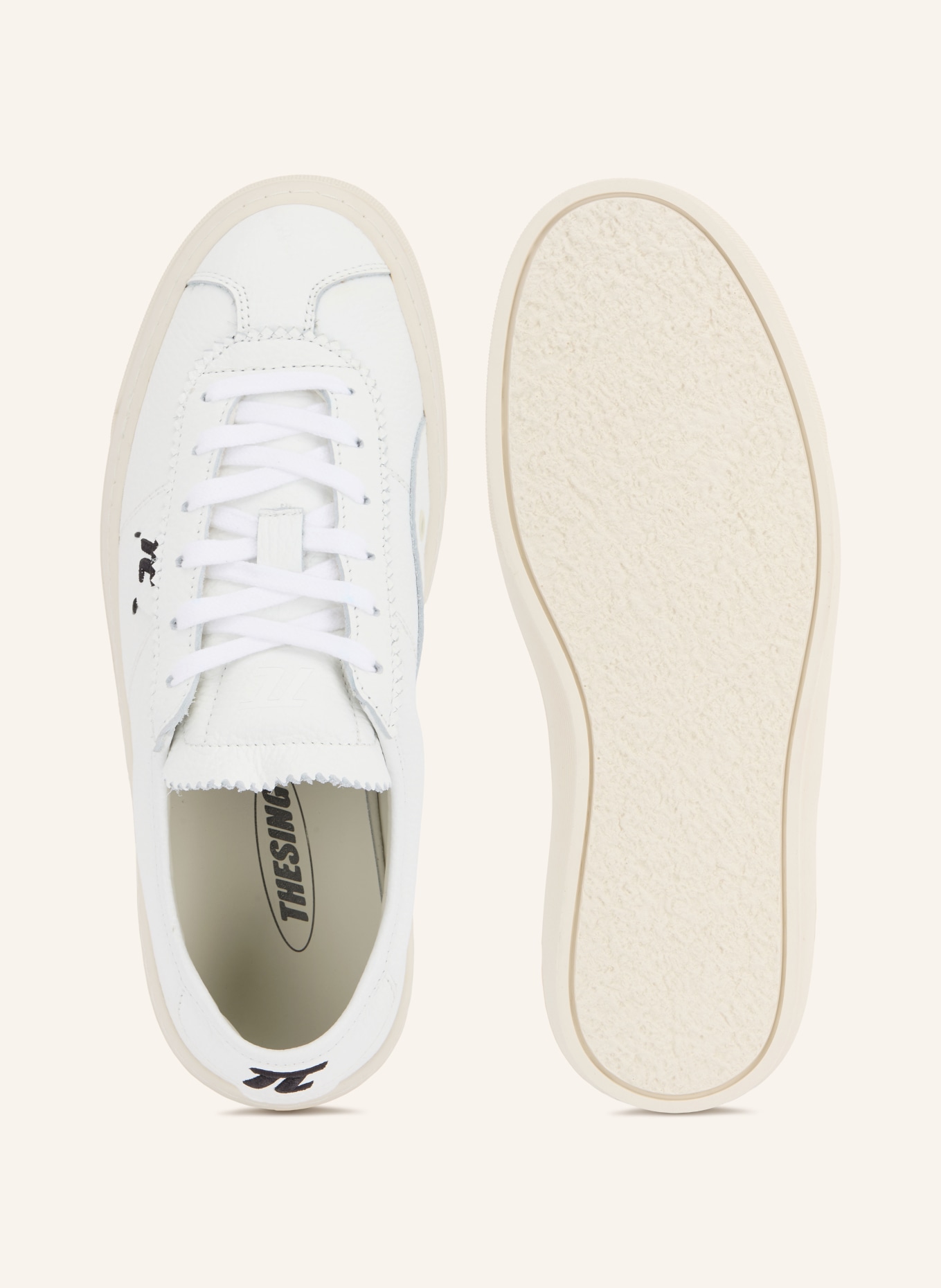 THESING Sneakersy BONSAI: BÍLÁ / ČERNÁ