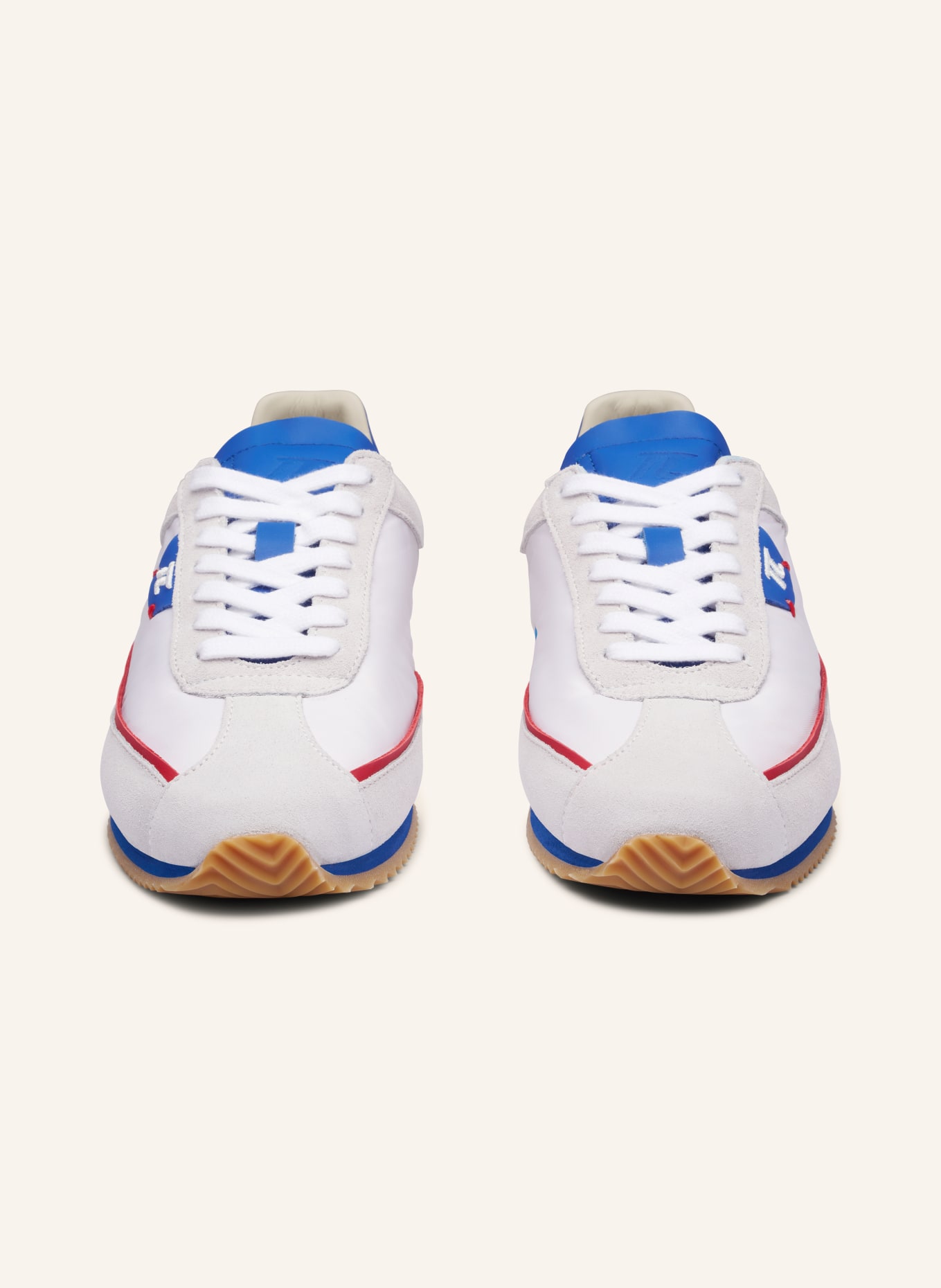 THESING Sneaker SCHUMY: WEISS / ROT / BLAU