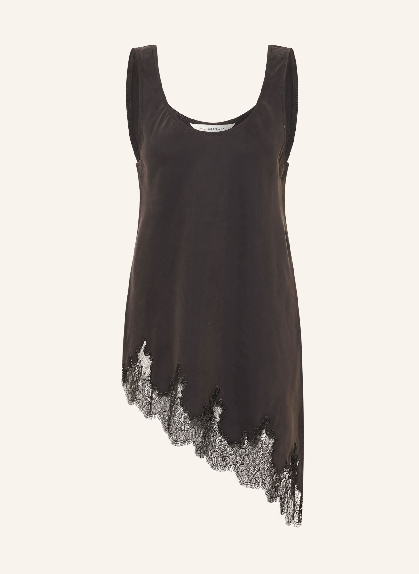 MSCH COPENHAGEN Top MSCHVICTORIA THEA mit Spitze: SCHWARZ