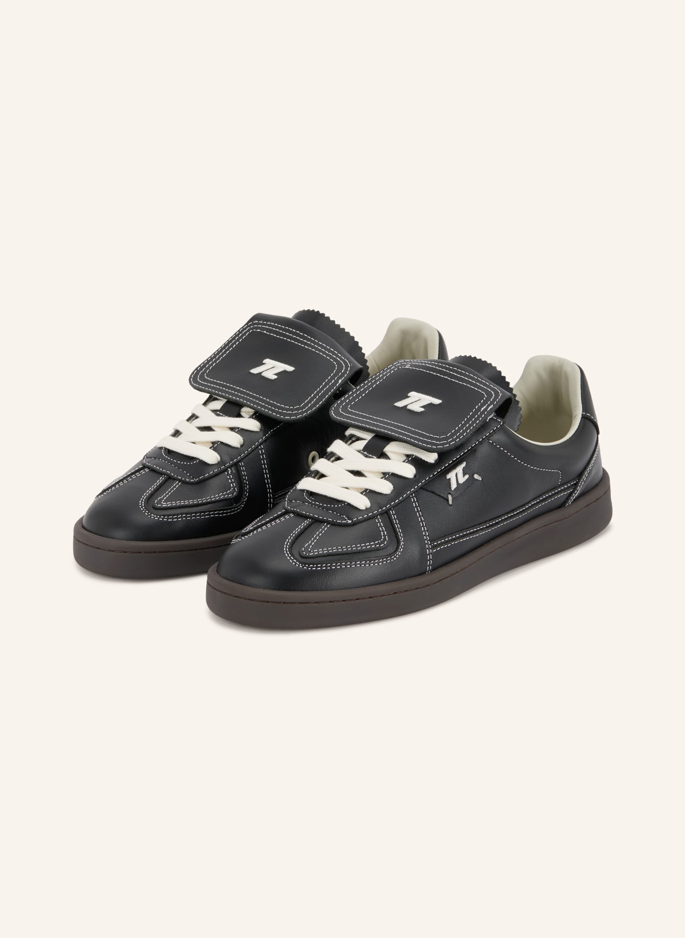 THESING Sneakersy BIG BANG: ČERNÁ / BÍLÁ