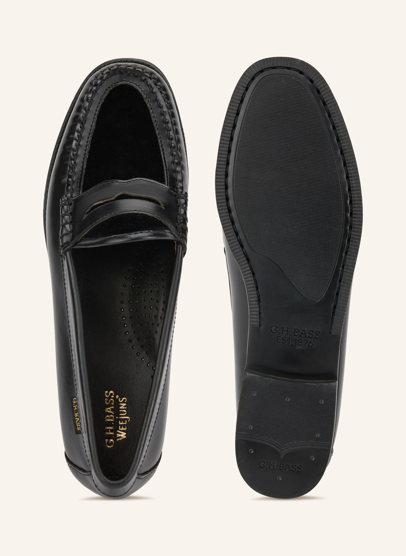 G.H.Bass Mocasini Penny EASY WEEJUN: NEGRU