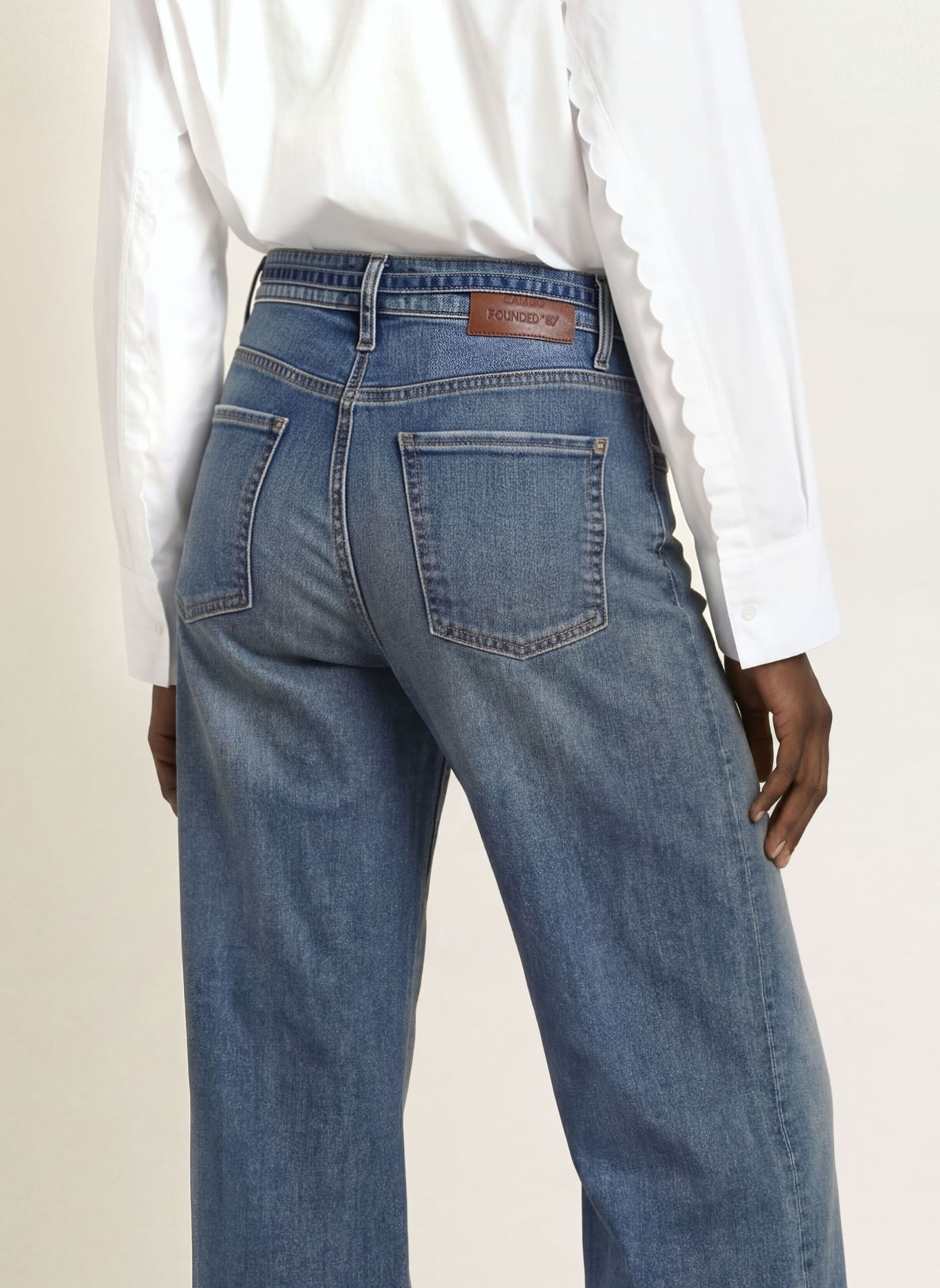 CAMBIO Flared jeans AIMEE: 5163 seventies mid used