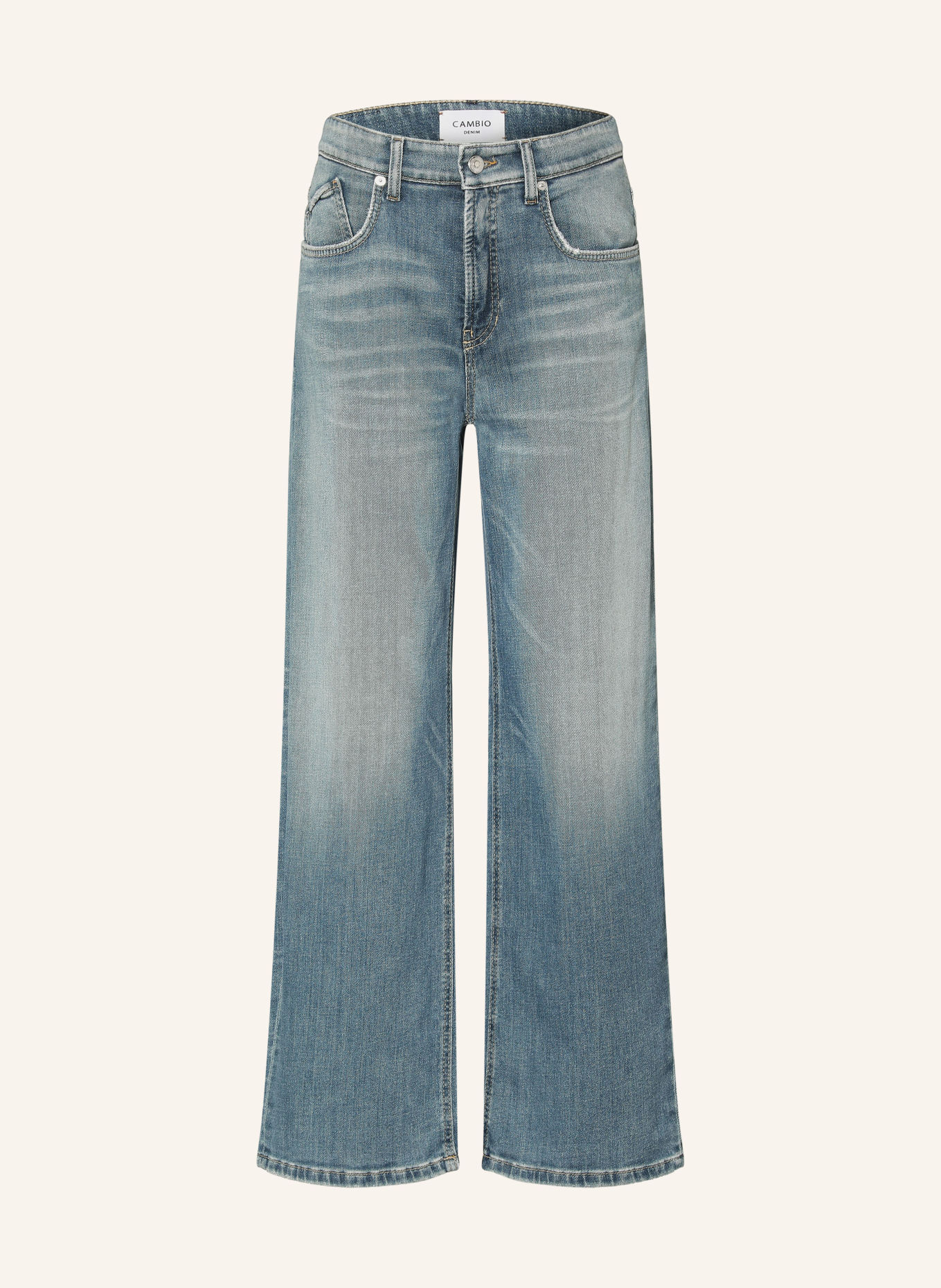 CAMBIO Boyfriend jeans: 5147 greenish light blue