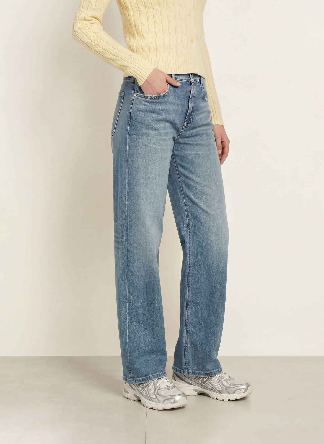 CAMBIO Boyfriend jeans: 5147 greenish light blue