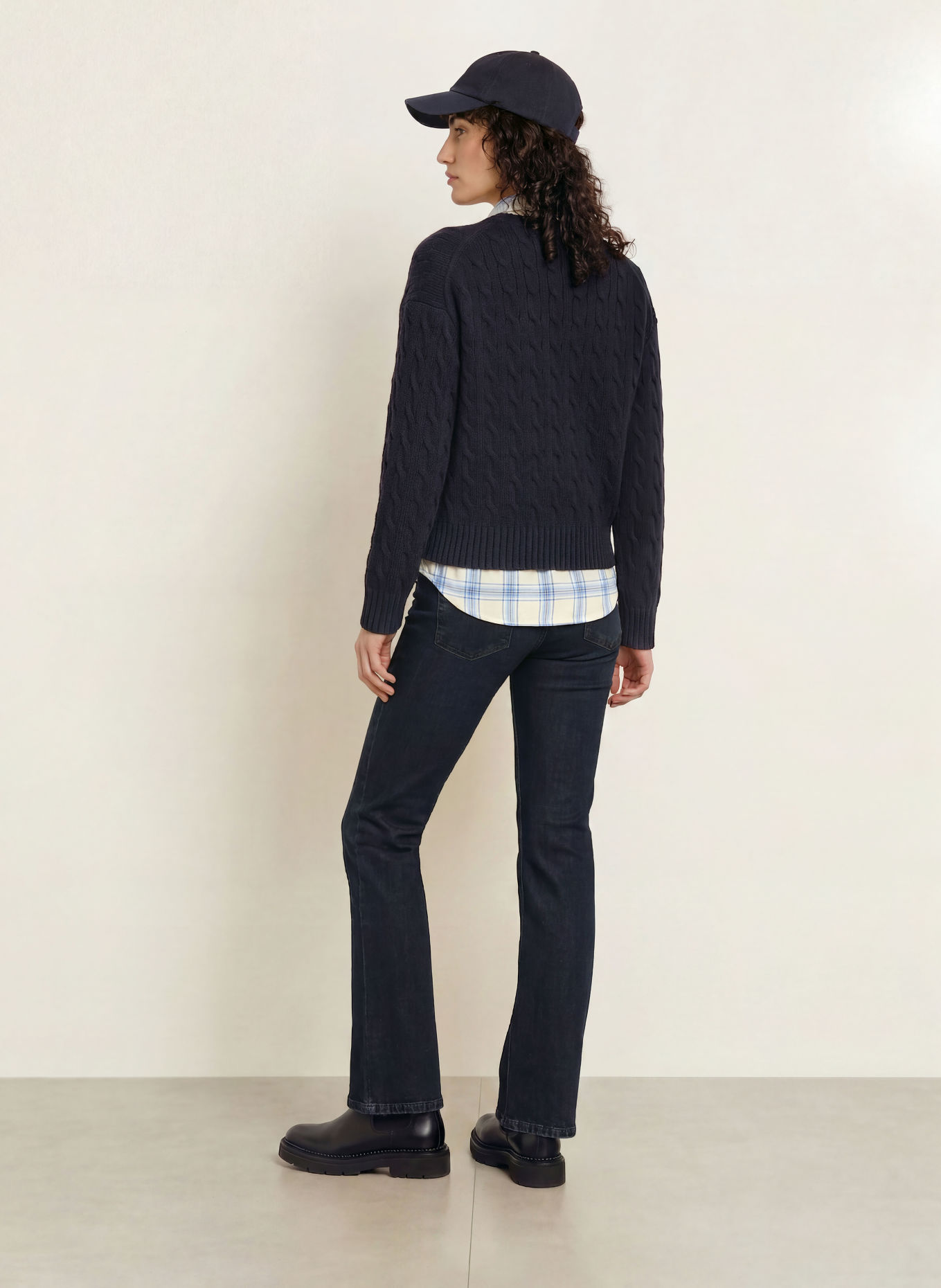 CAMBIO Bootcut jeans PARIS: 5226 midnight indigo used