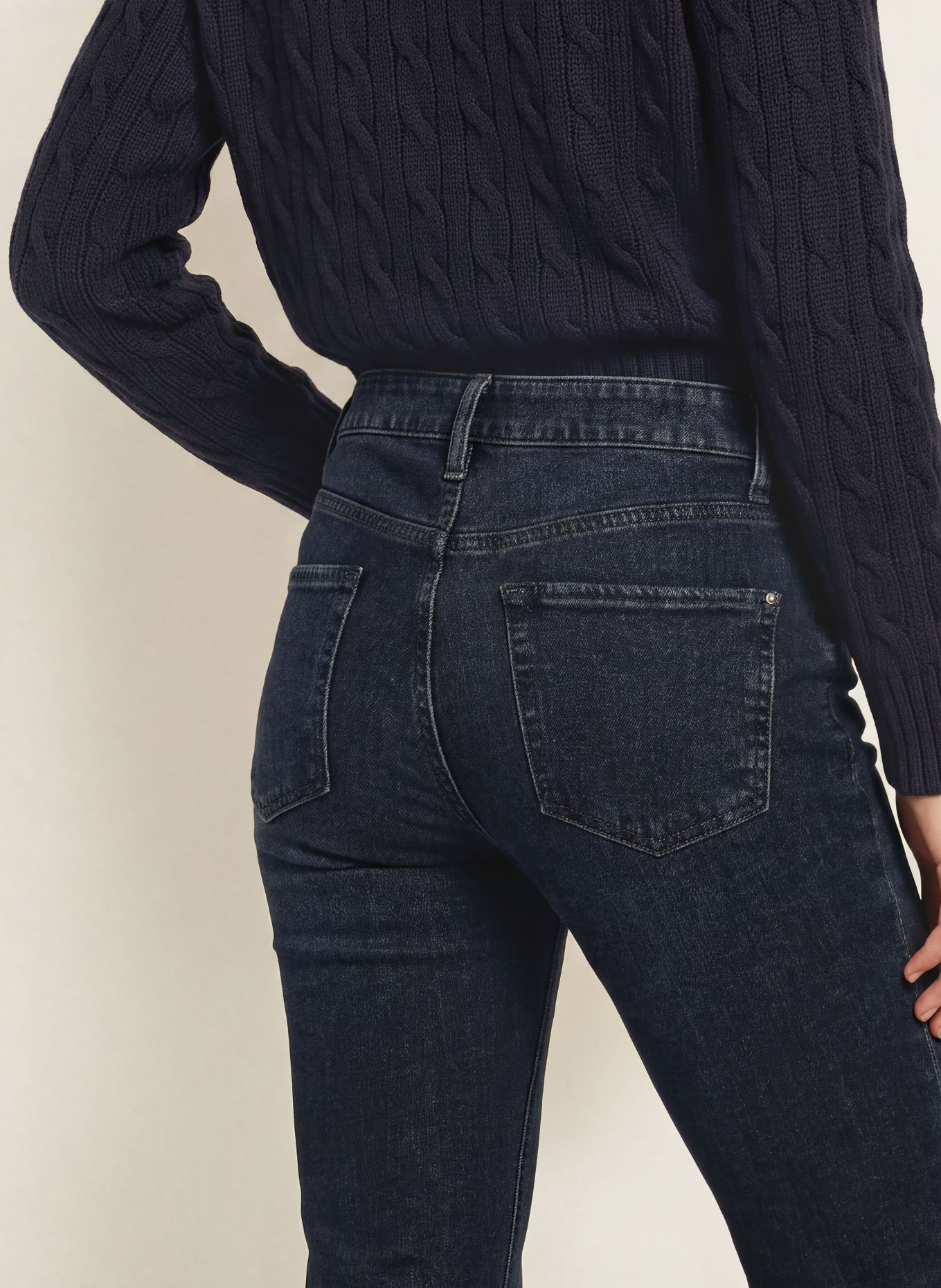 CAMBIO Bootcut jeans PARIS: 5226 midnight indigo used