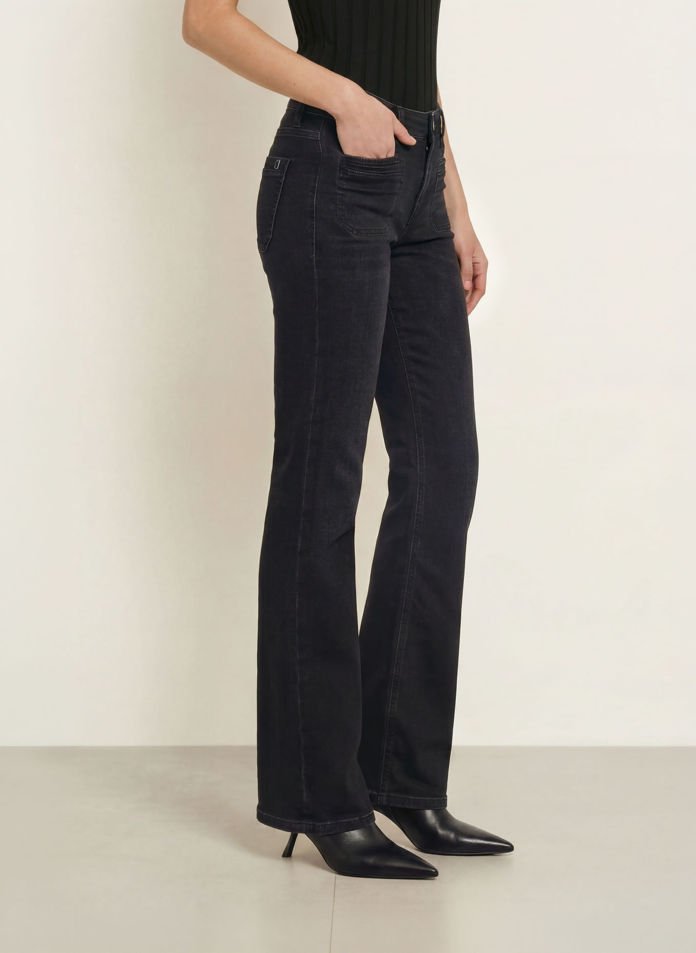 CAMBIO Jean flare TESS: 5112 modern dark