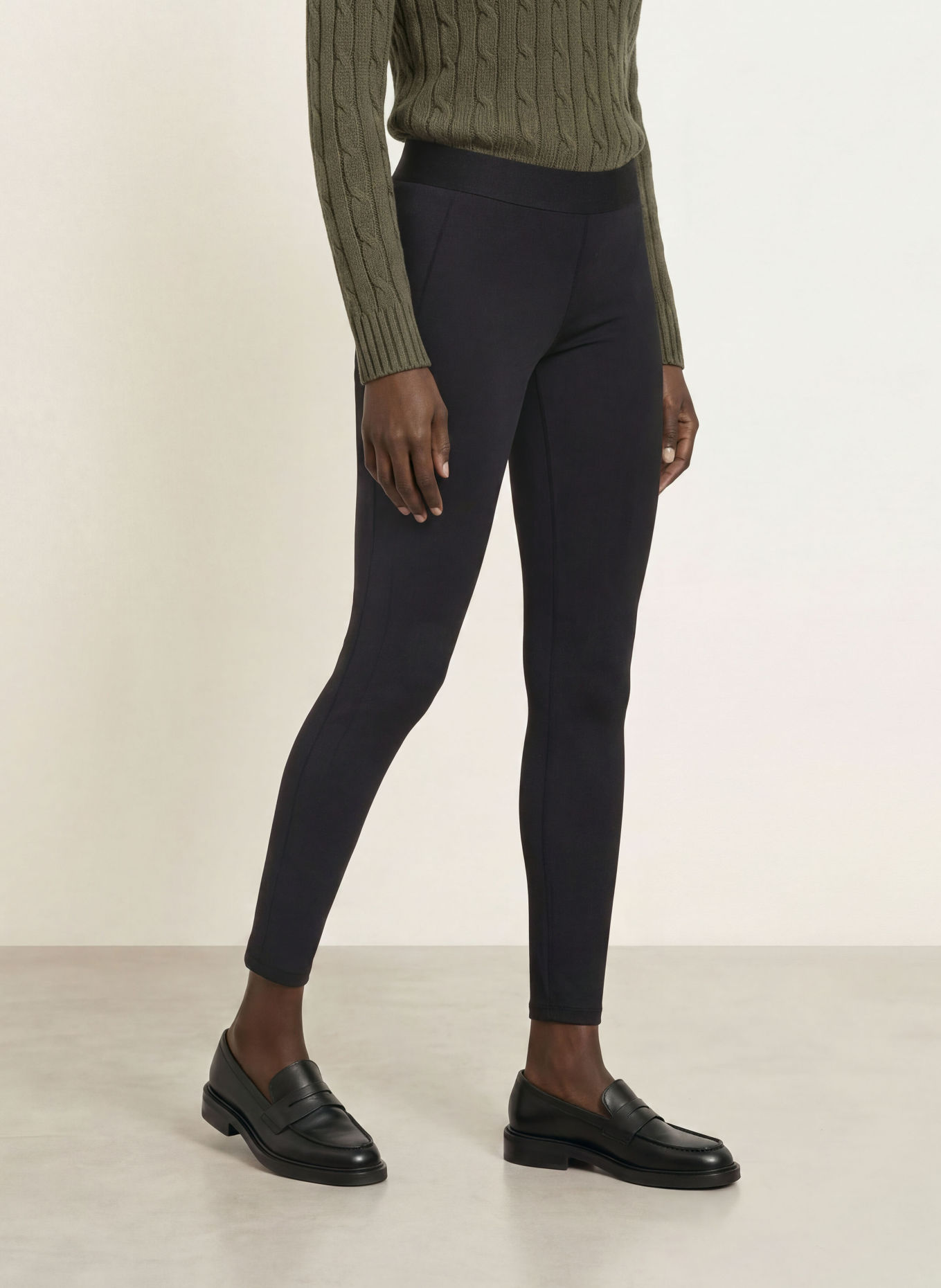 CAMBIO Leggings RUBY: SORT