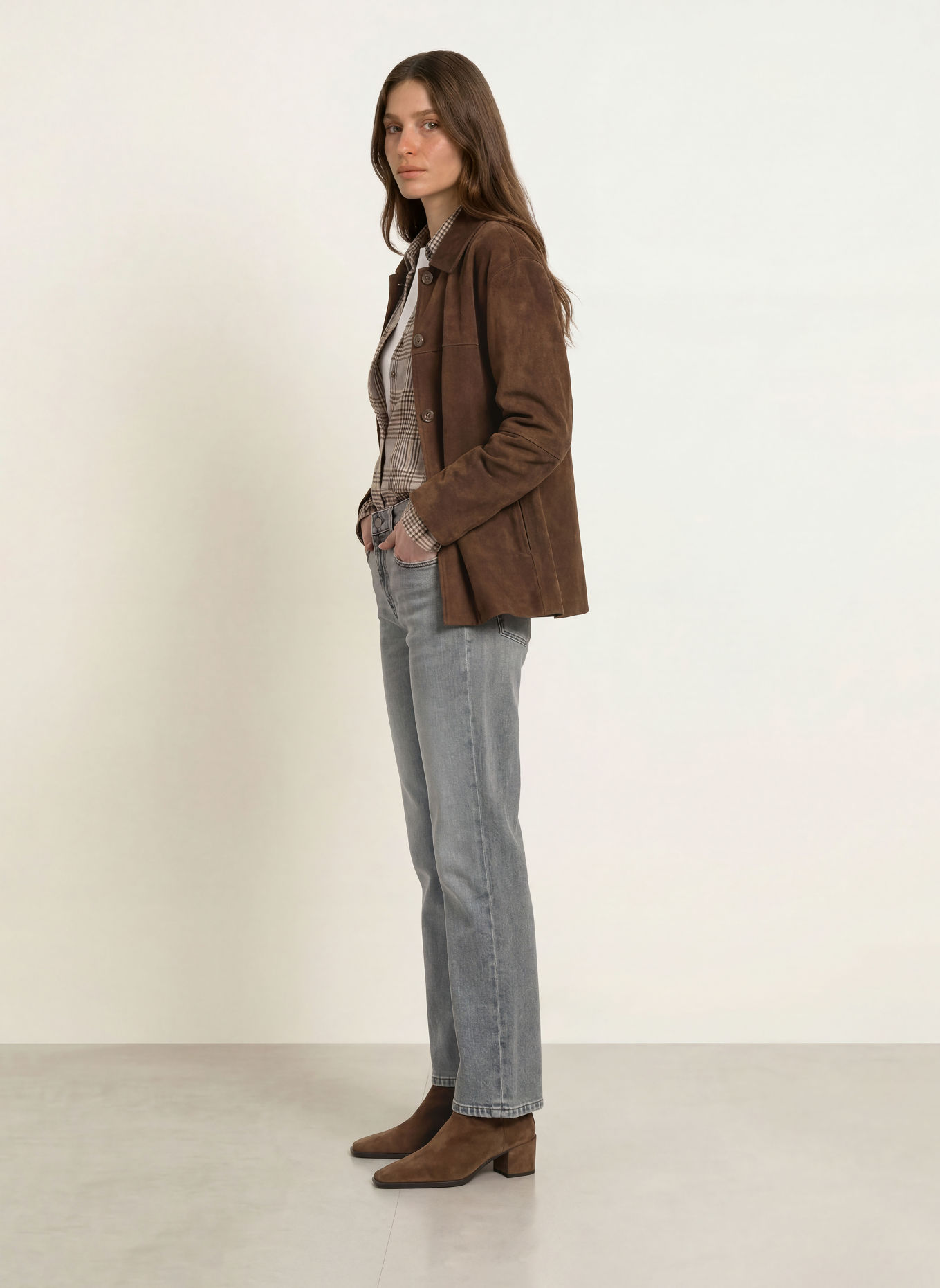 CAMBIO Straight jeans GINI: 5271 cross black bleached