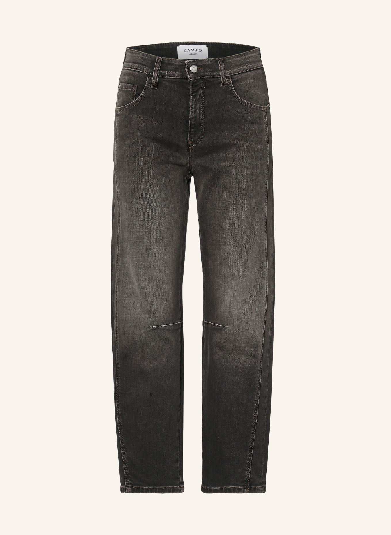CAMBIO Barrel jeans ELIA: 5213 cozy vintage brown