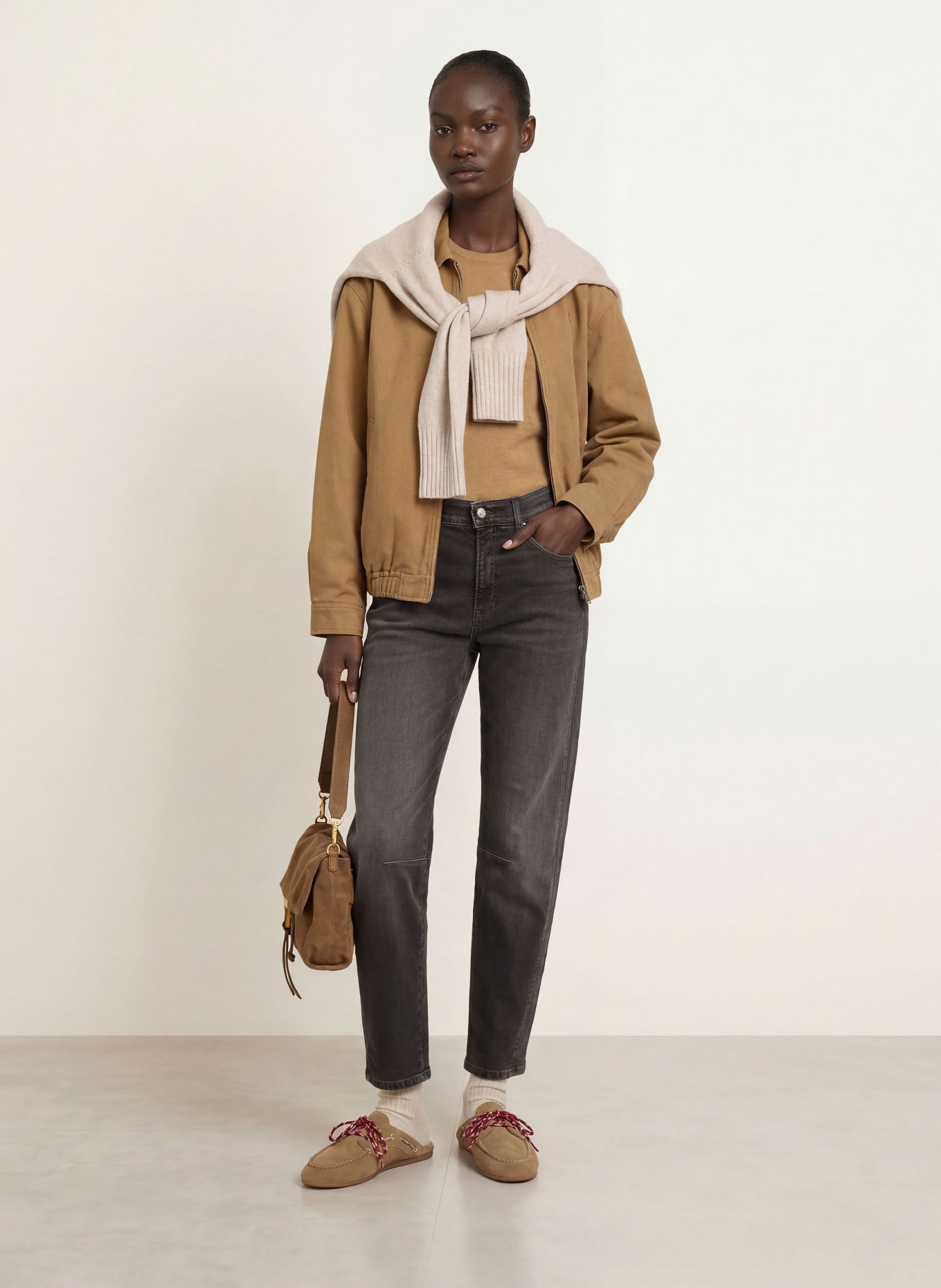CAMBIO Barrel jeans ELIA: 5213 cozy vintage brown