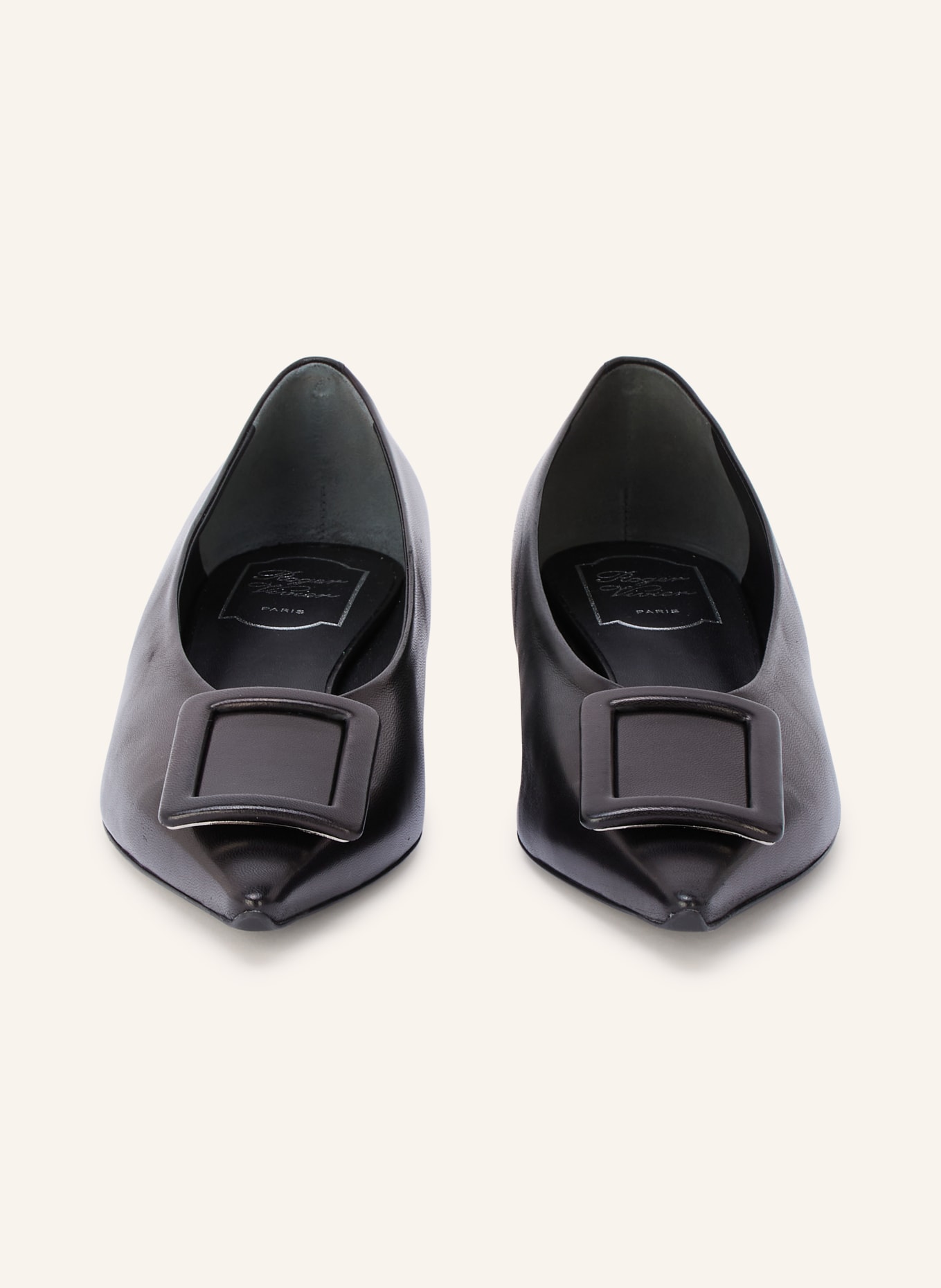 Roger Vivier Ballerinas VIV' IN THE CITY: SCHWARZ