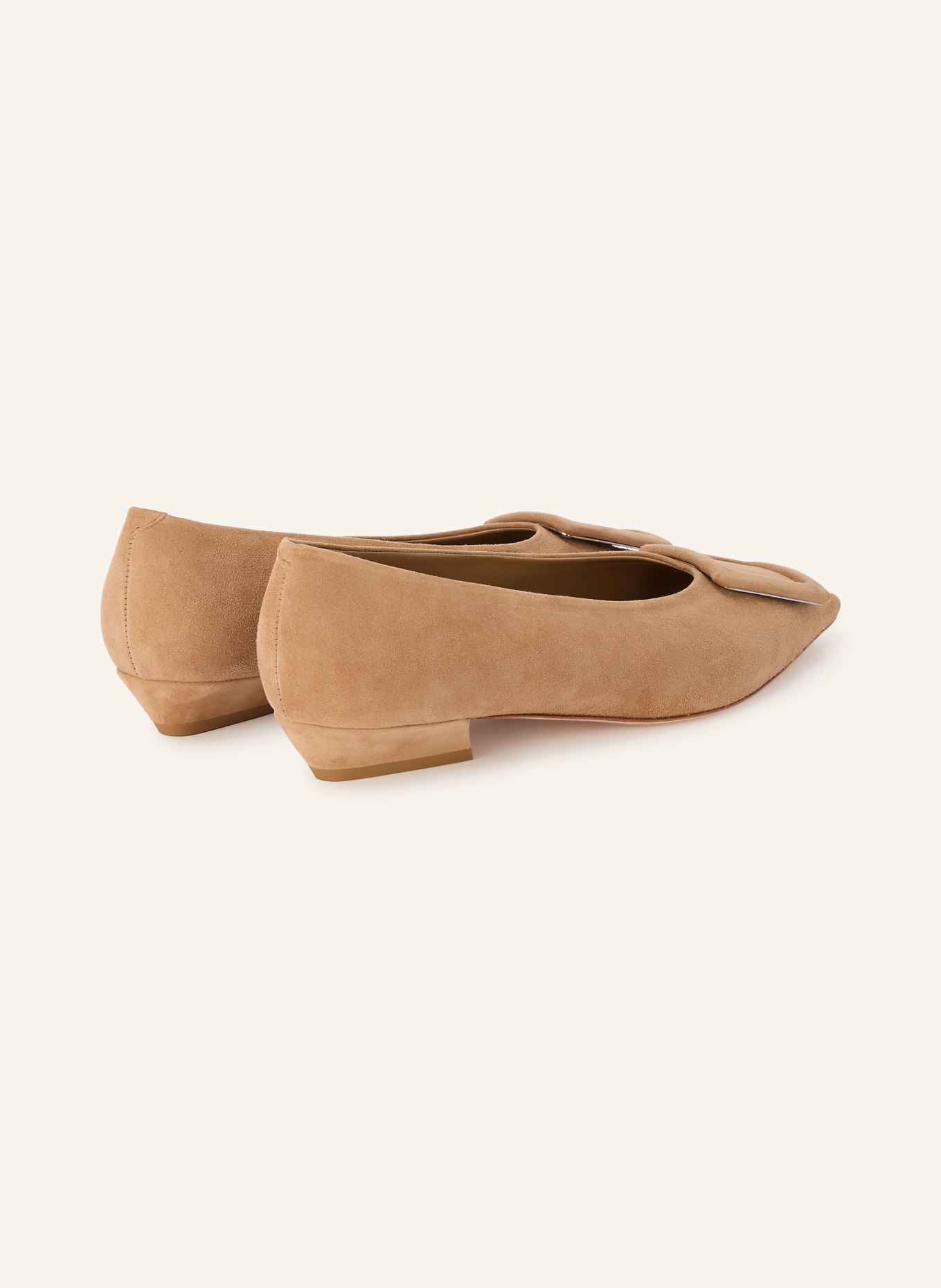 Roger Vivier Ballerinas VIV' IN THE CITY: HELLBRAUN