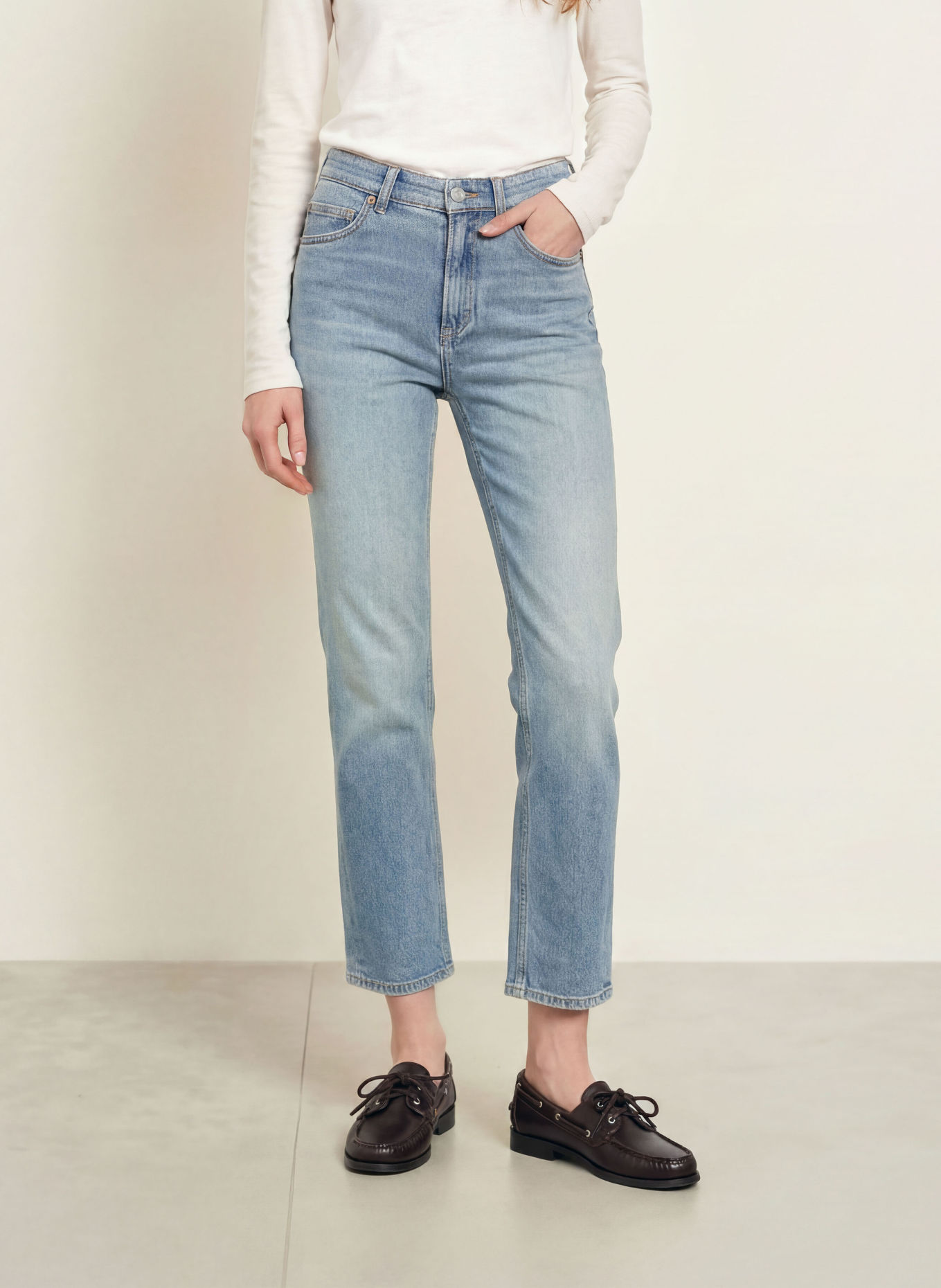 Marc O'Polo Straight jeans LINDE: 5699 Light Blue_Multi_01