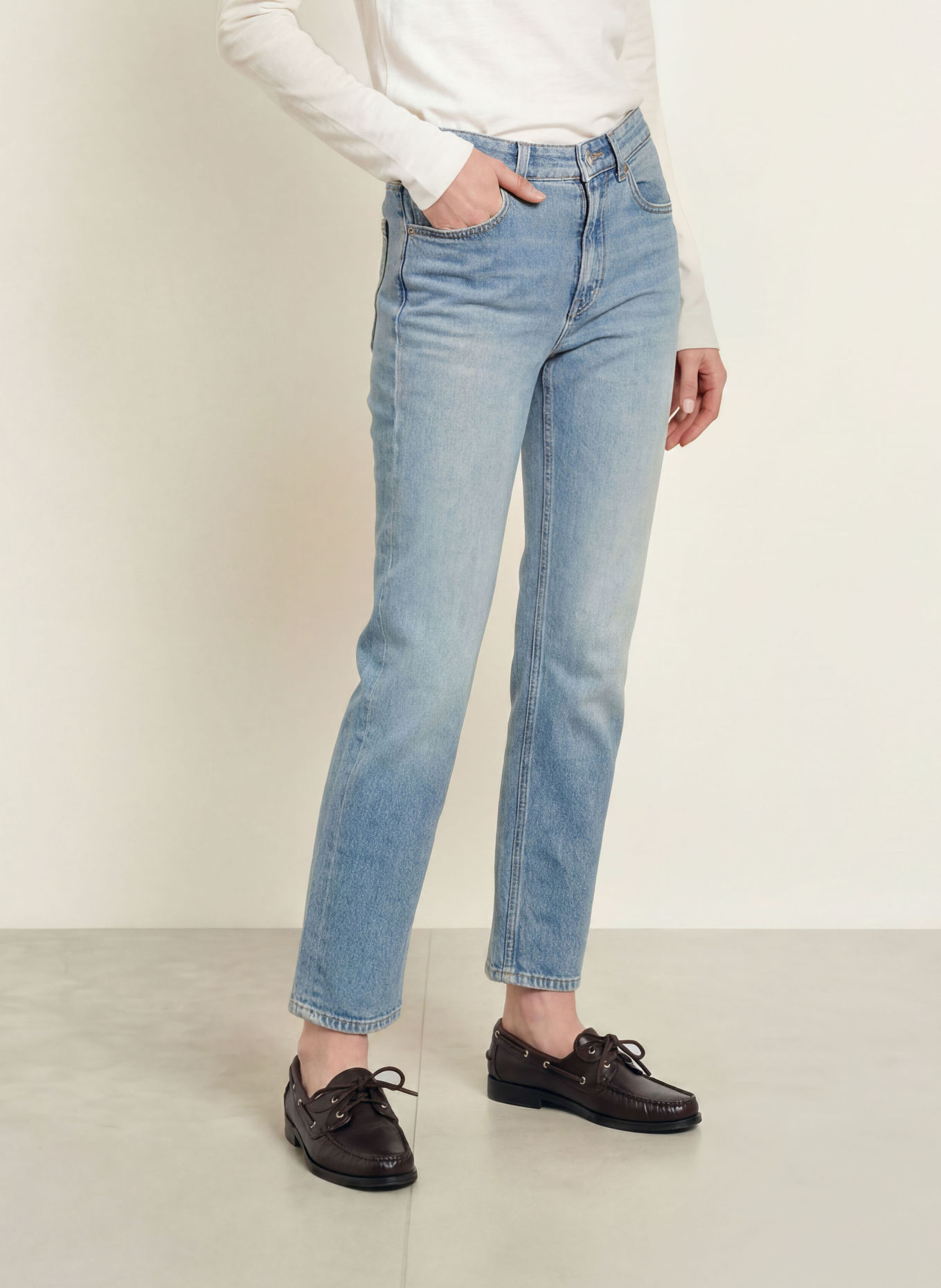 Marc O'Polo Straight jeans LINDE: 5699 Light Blue_Multi_01