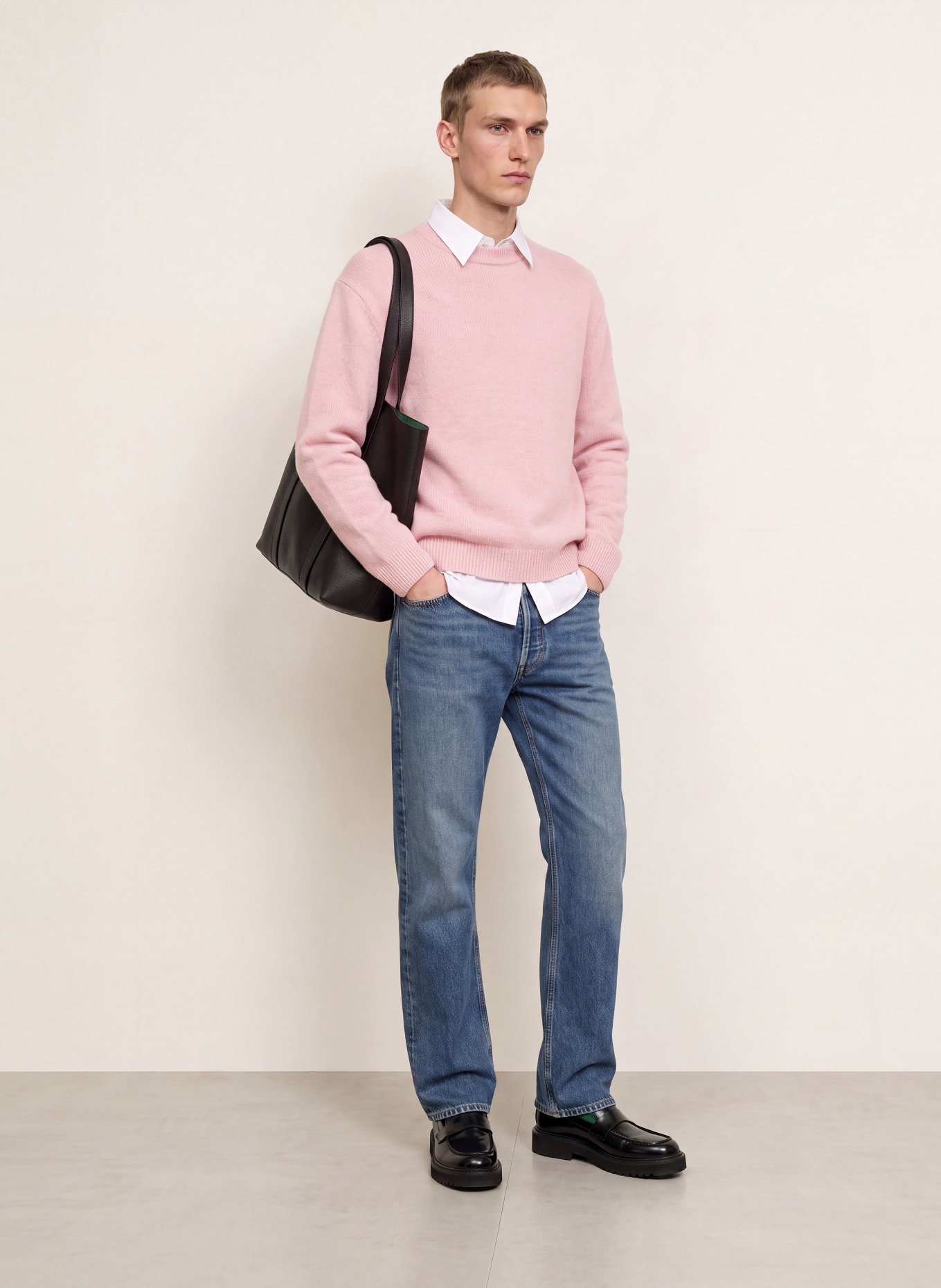 ARKET Pullover: ROSÉ