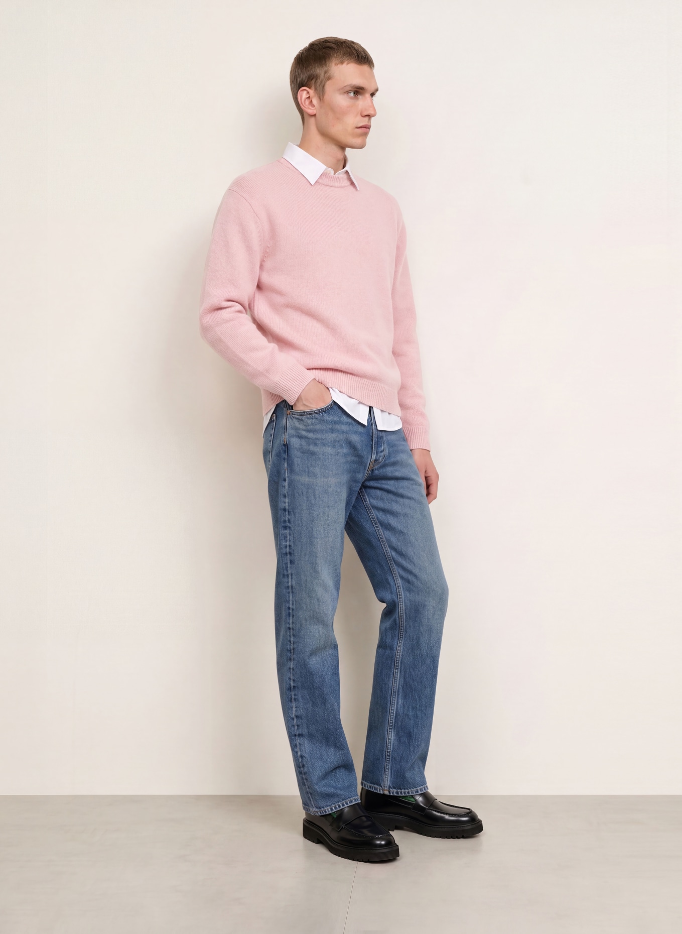ARKET Pullover: ROSÉ