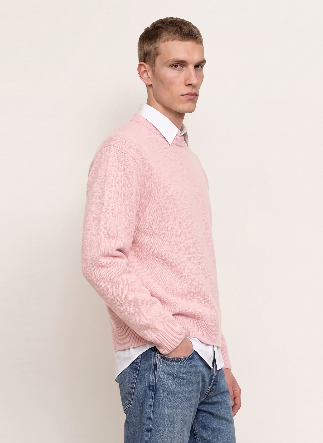 ARKET Pullover: ROSÉ