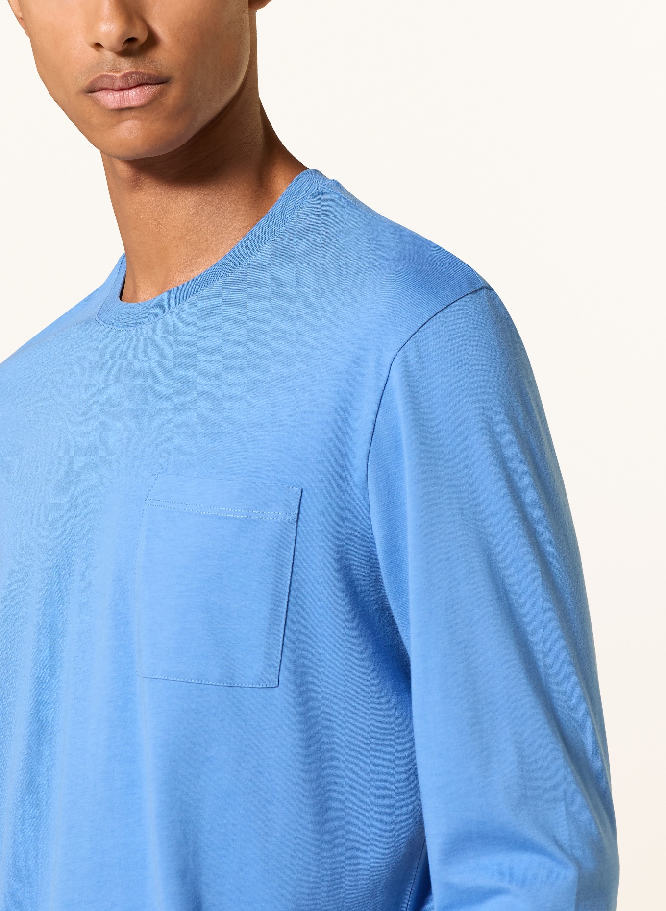 mey BLUE CHAINS Pajamas Collection: BLUE / DARK BLUE / WHITE