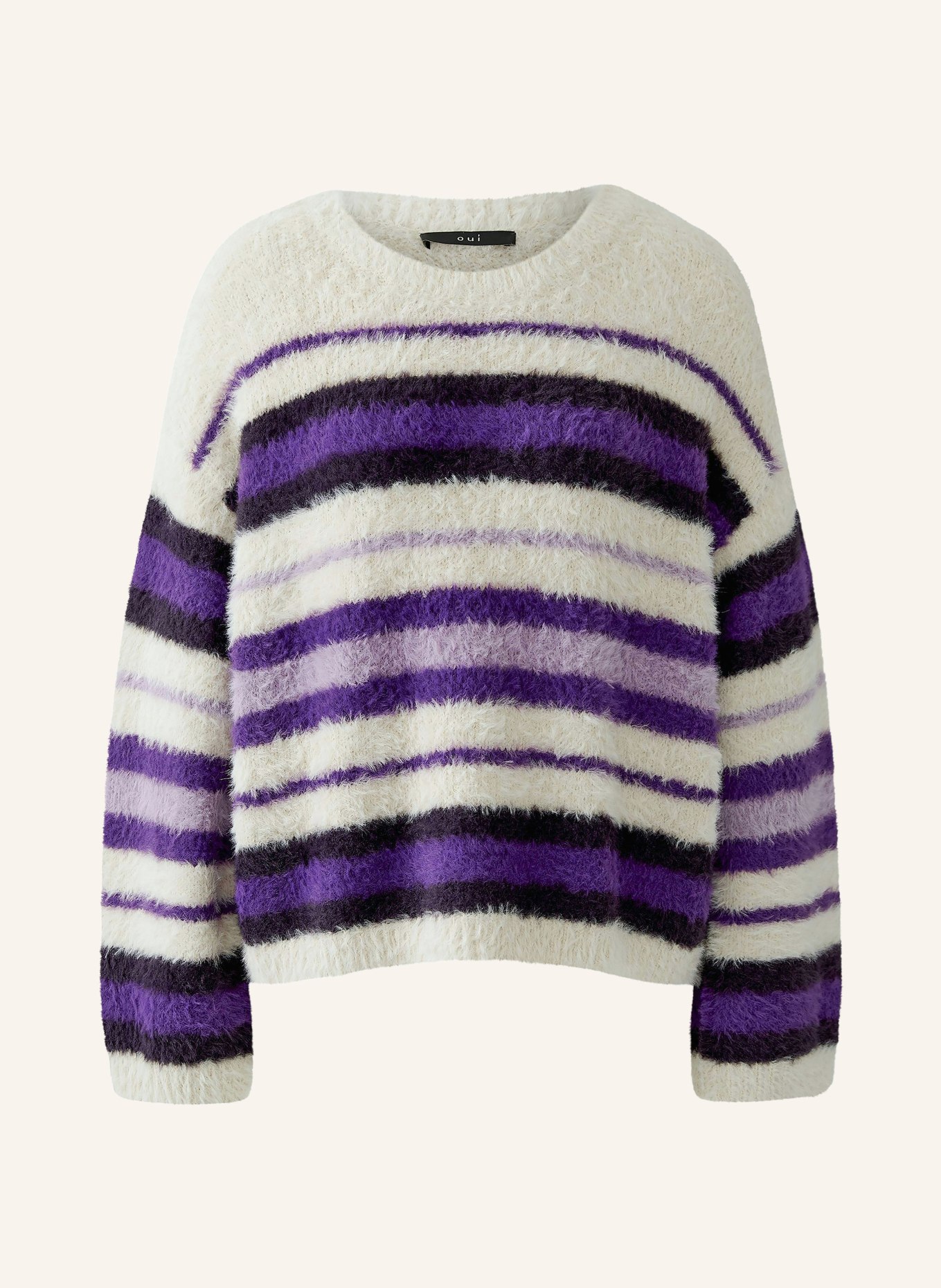 oui Pull: LILAS / ÉCRU / LILAS FONCÉ