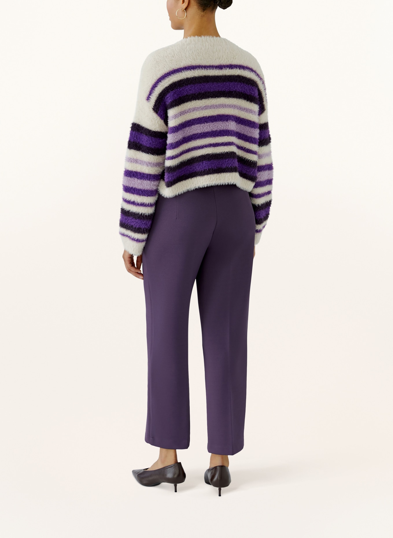 oui Pull: LILAS / ÉCRU / LILAS FONCÉ