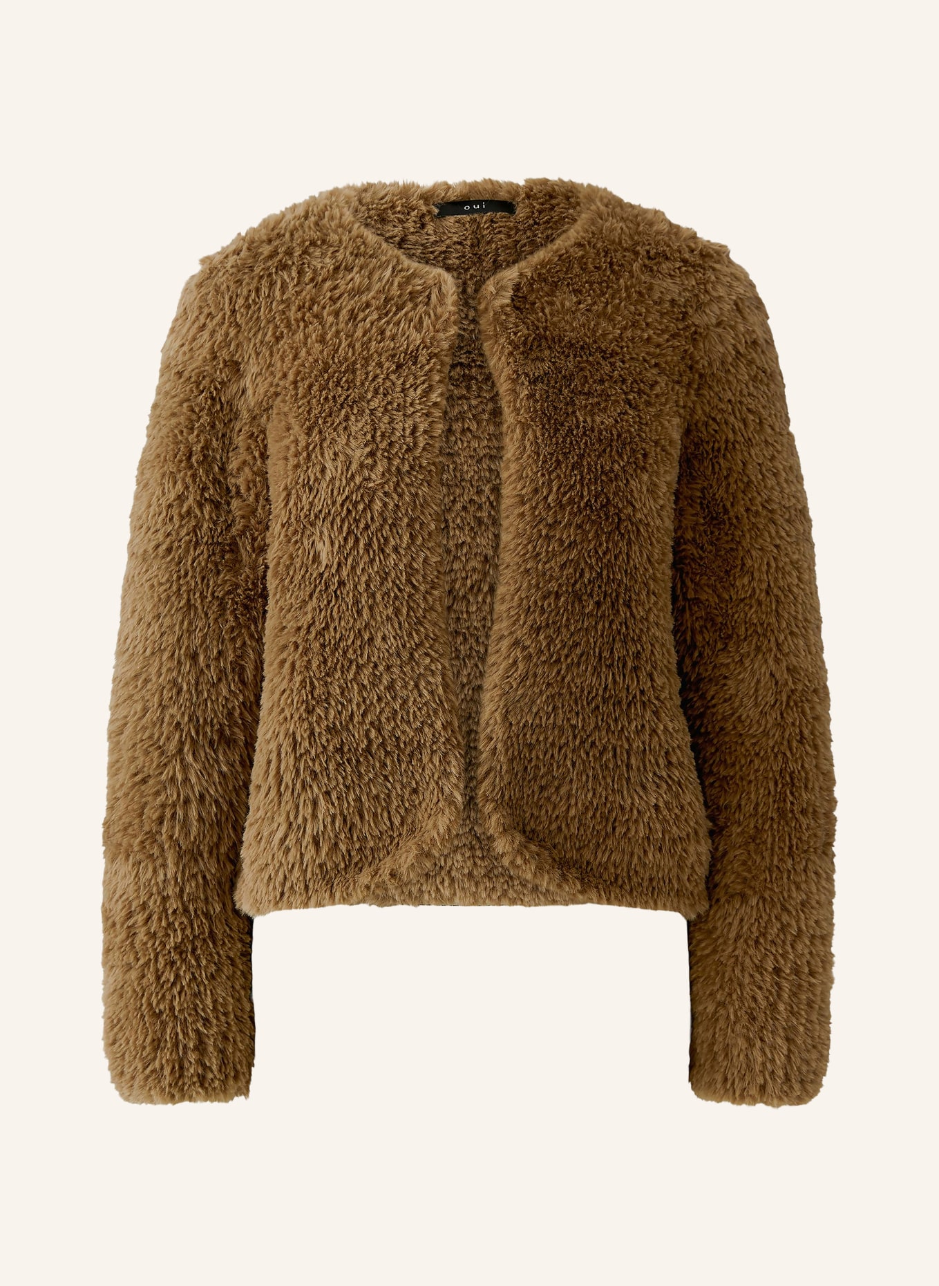 oui Jas van imitatiebont: BRUIN