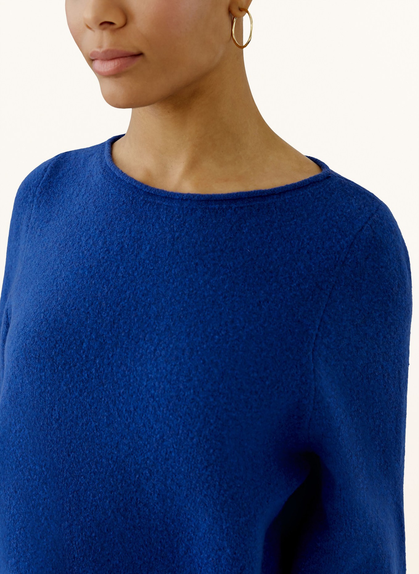 oui Trui met 3/4-mouwen: BLAUW