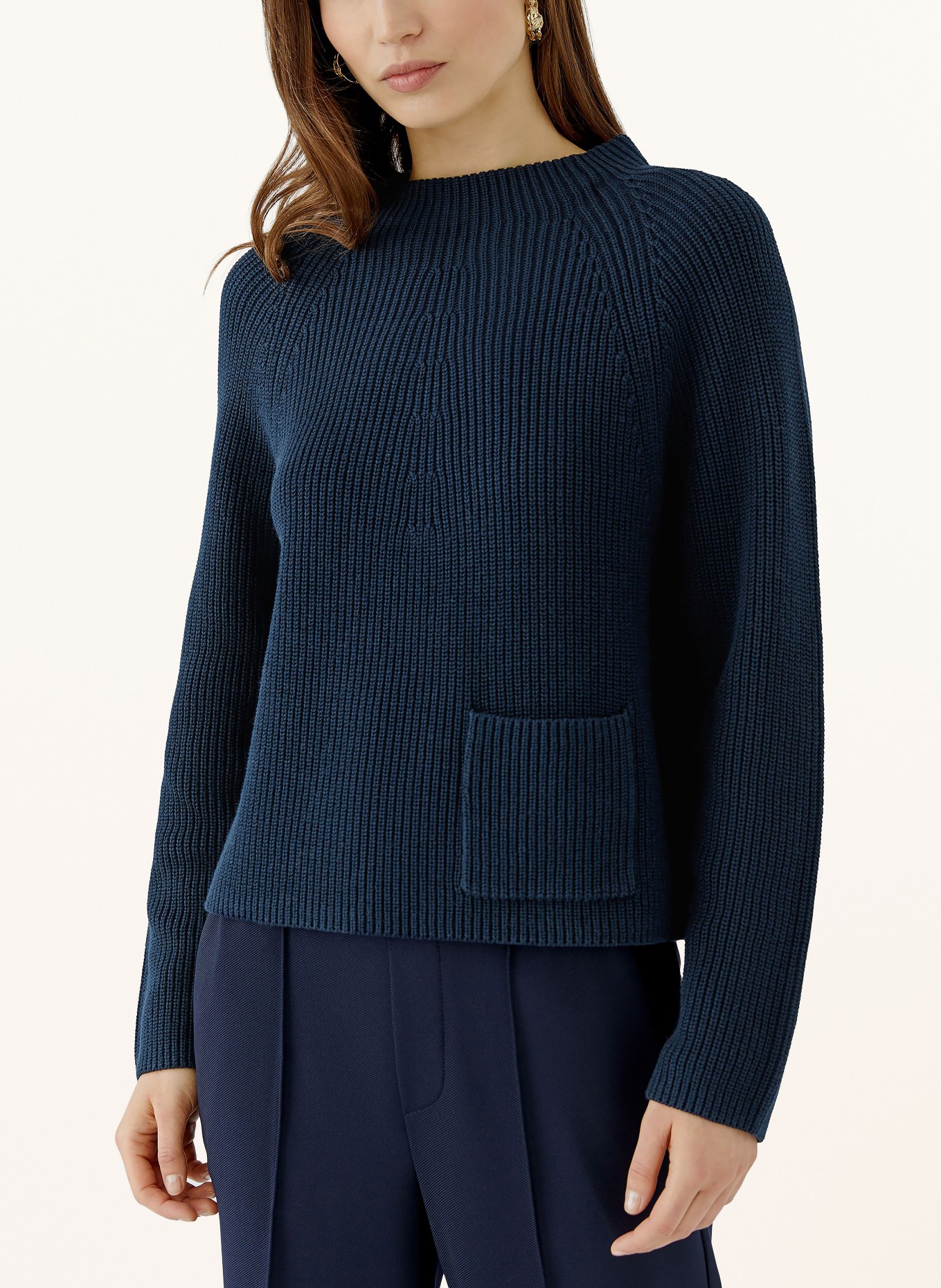 oui Pull RIYA: BLEU FONCÉ