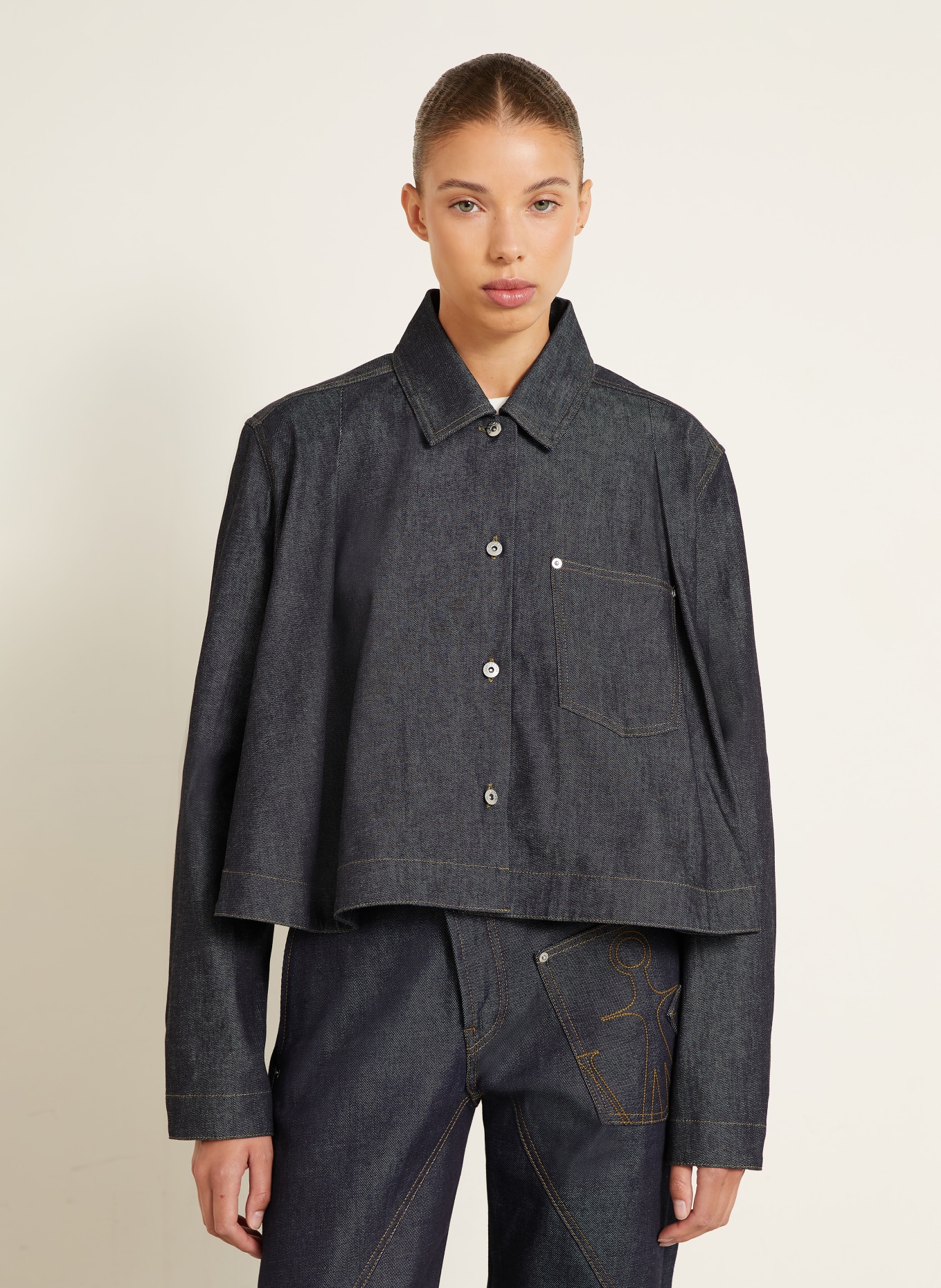 JW ANDERSON Jeansjacke: 870 INDIGO