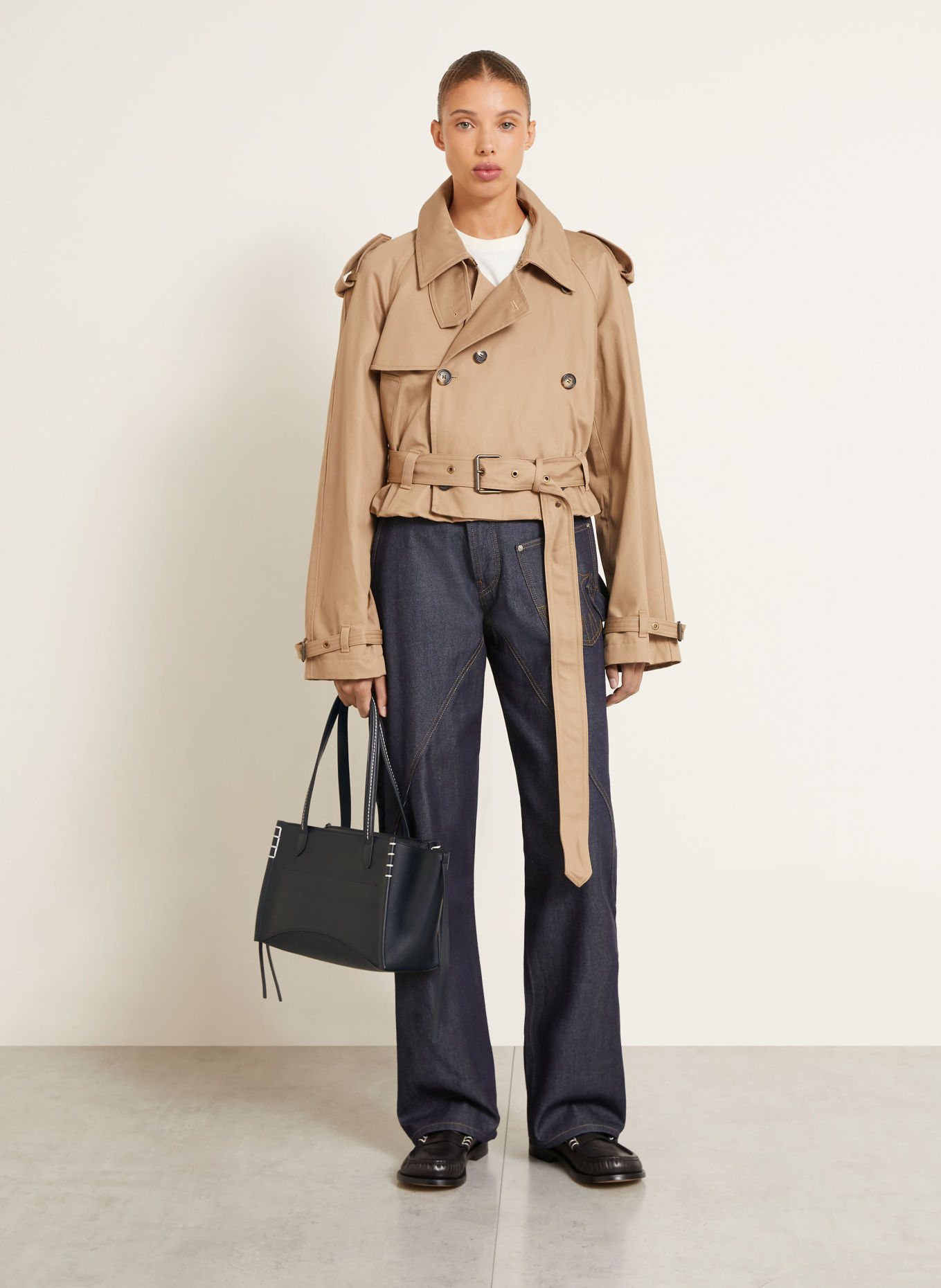 JW ANDERSON Trench-coat court: CHAMEAU