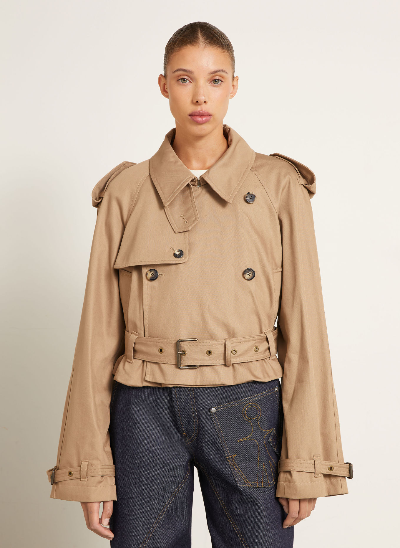 JW ANDERSON Trench-coat court: CHAMEAU