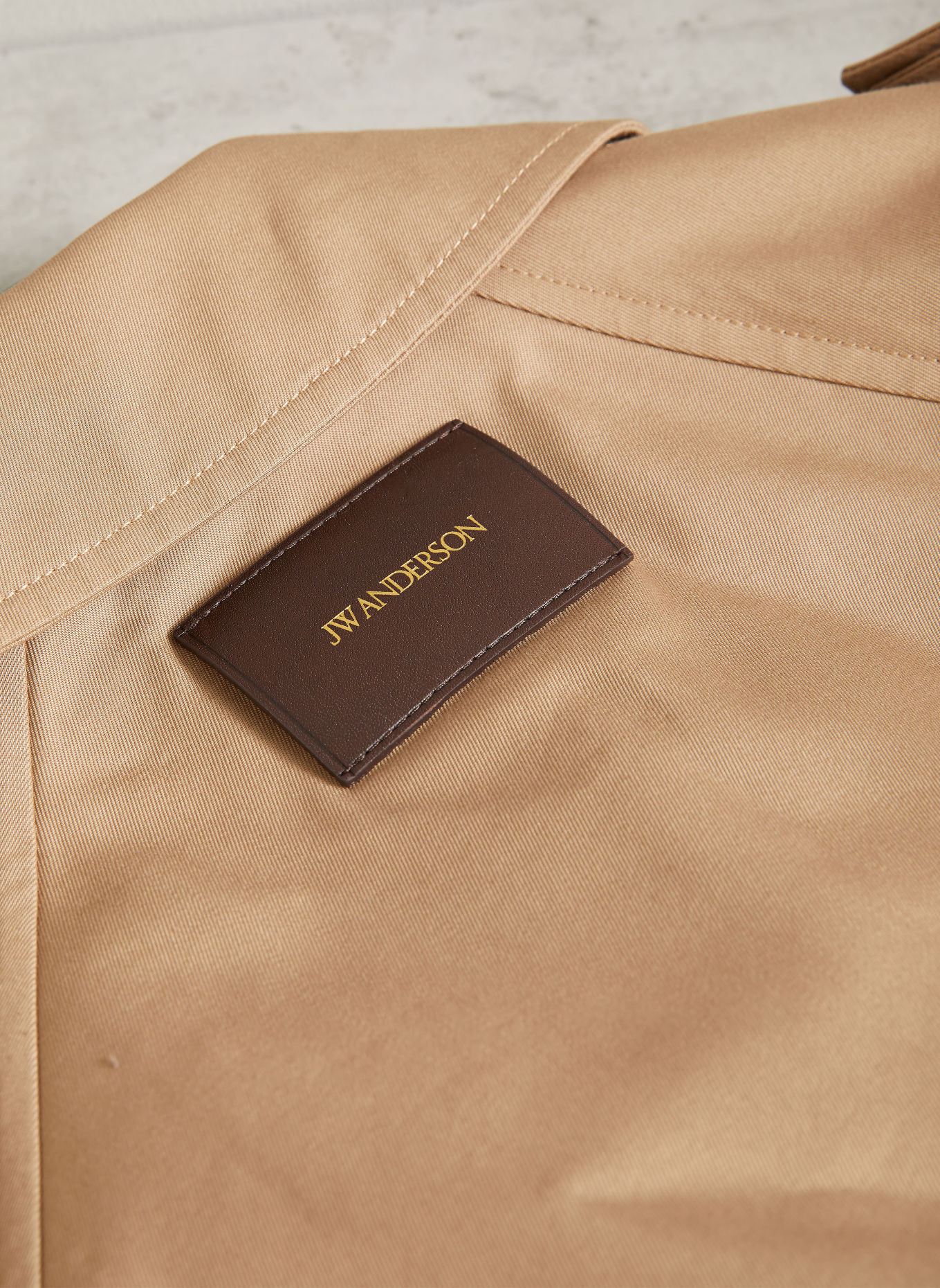 JW ANDERSON Trench-coat court: CHAMEAU