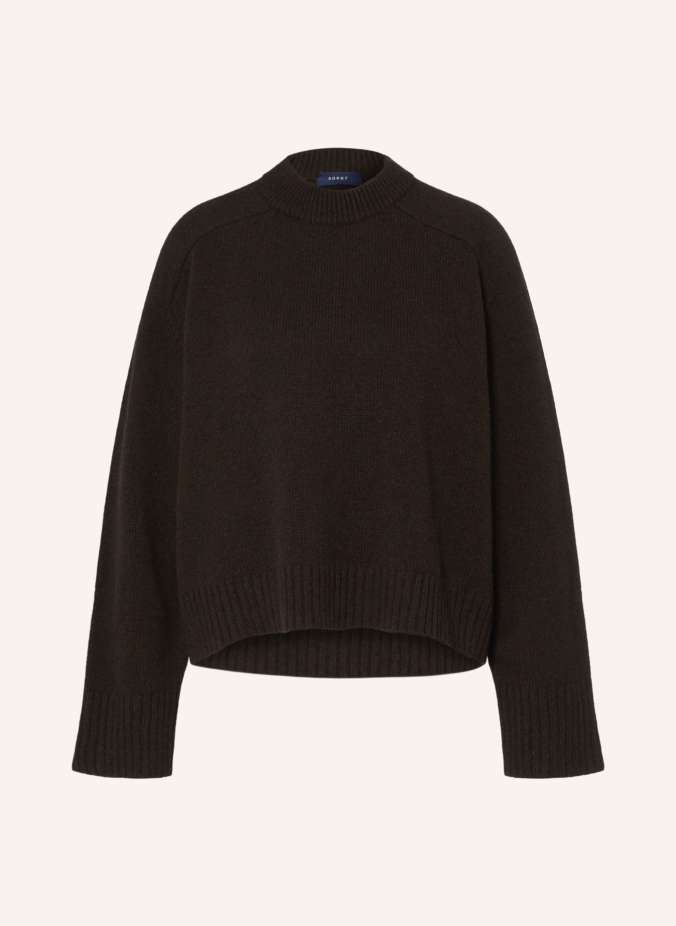 soeur WILL Sweater: DARK BROWN