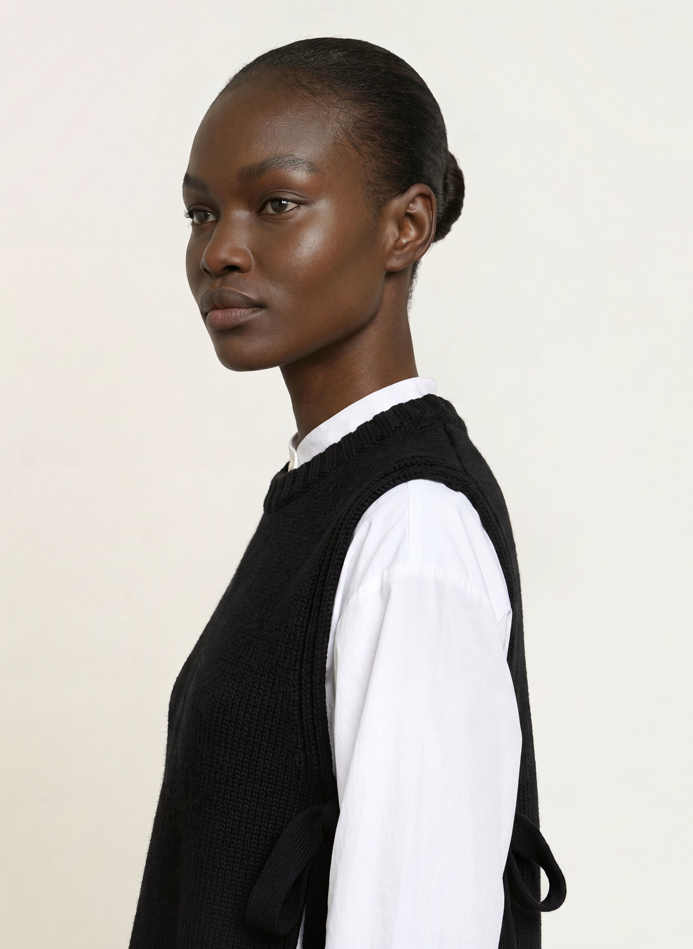 soeur  UZEL Sweater vest: BLACK