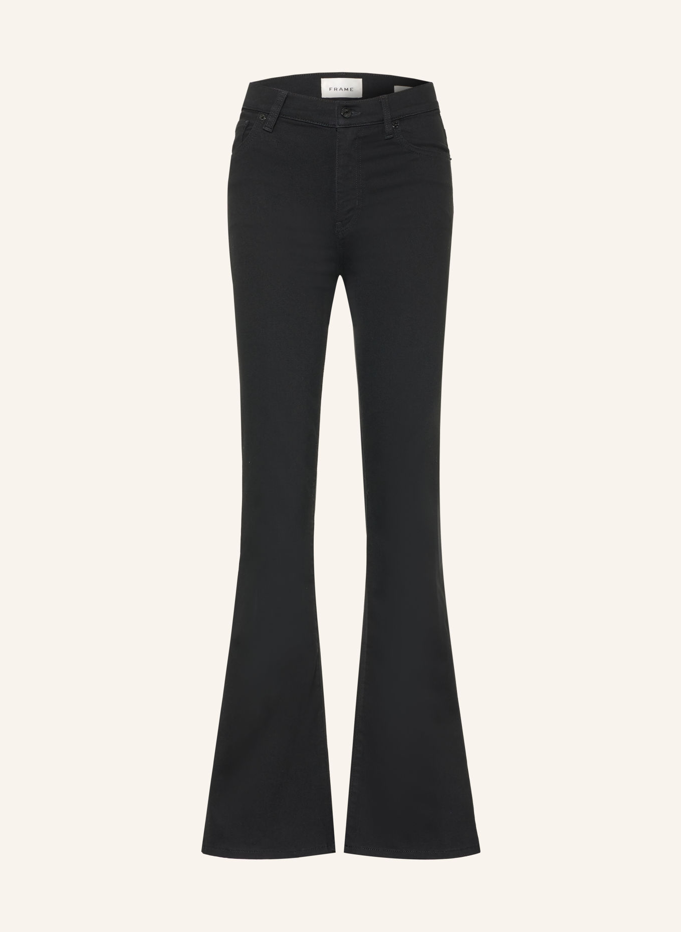 FRAME Flared jeans THE FLARE: BLK BLACK
