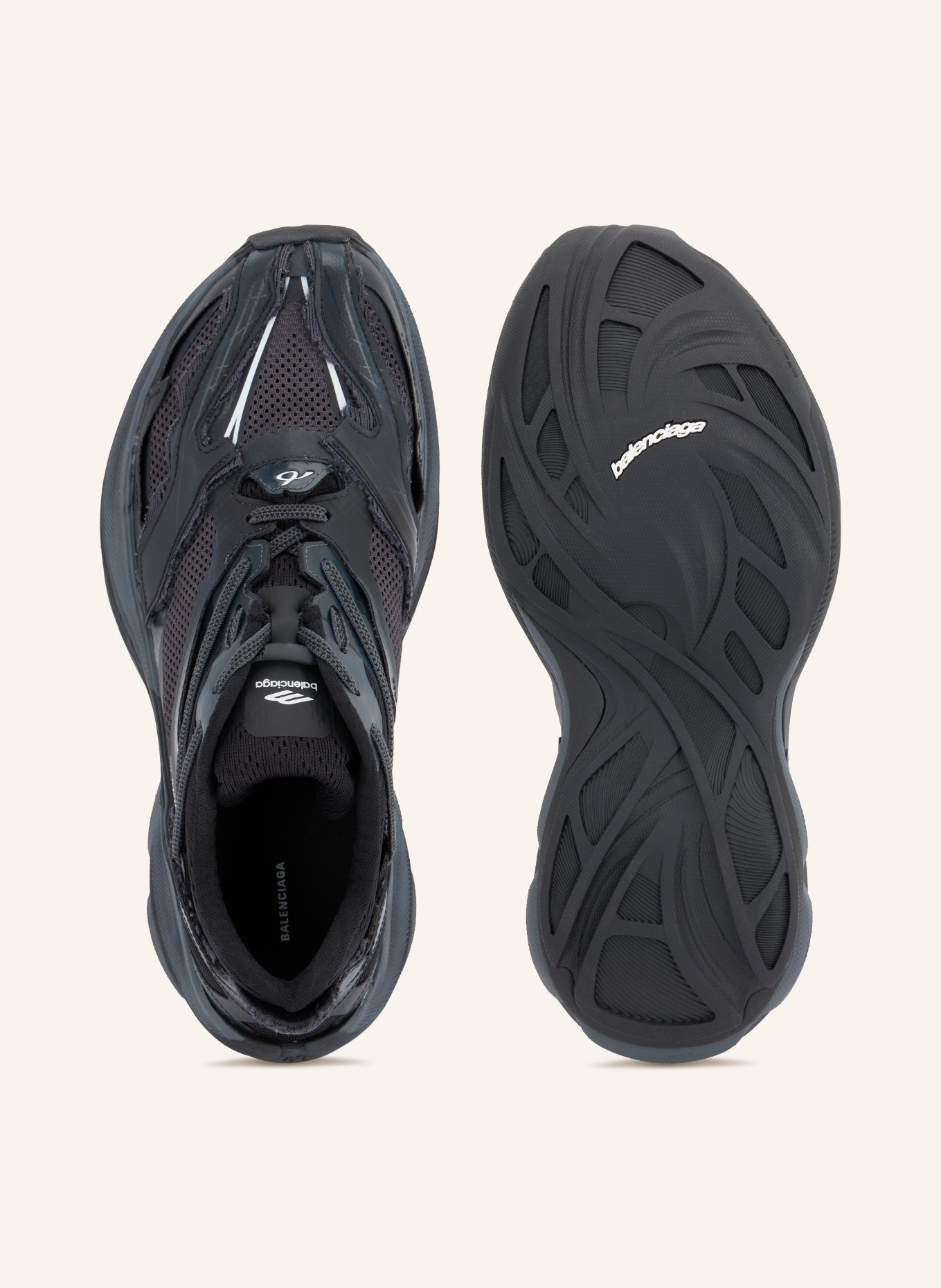 BALENCIAGA Adidași JET: NEGRU